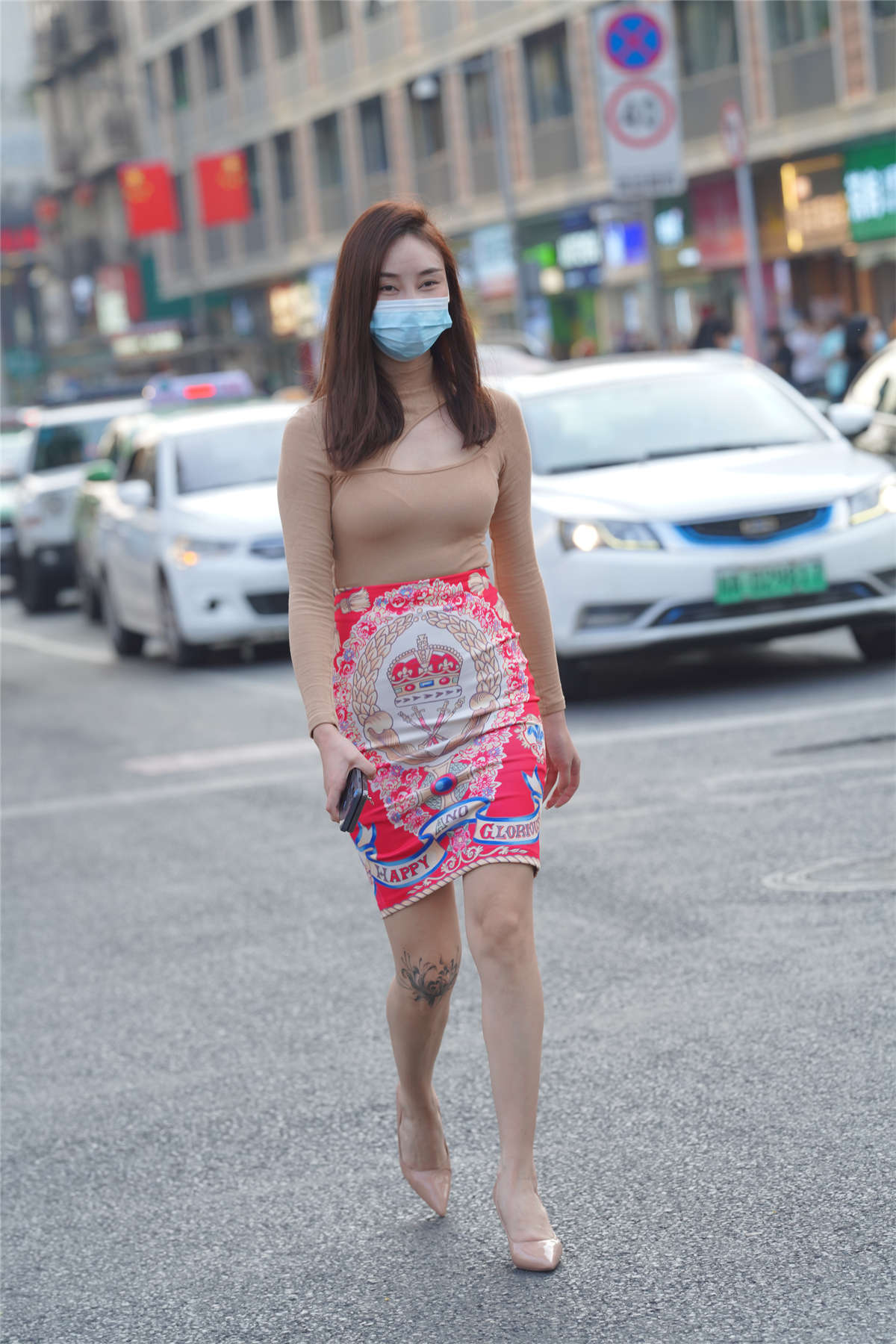 图片[2]-包臀裙少妇魅力-日更街拍