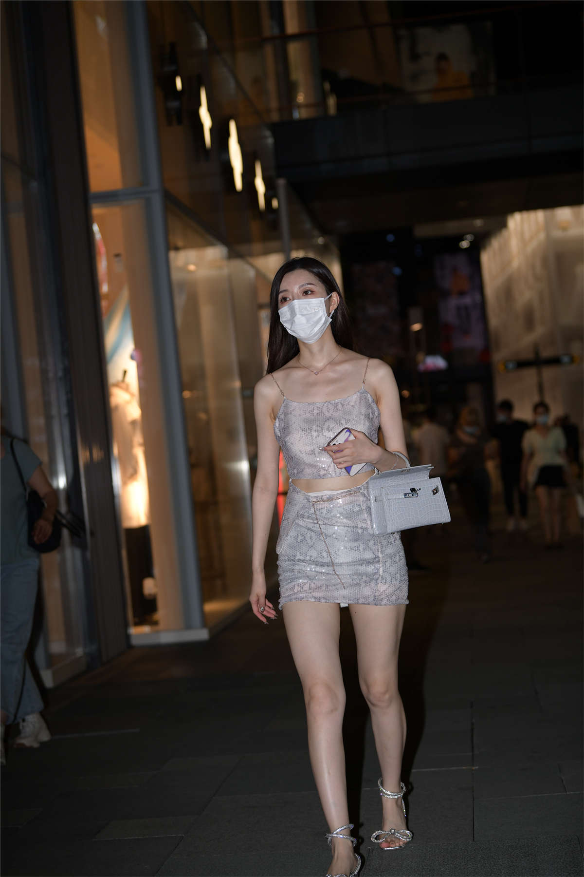 图片[2]-蟒纹套装裙-日更街拍