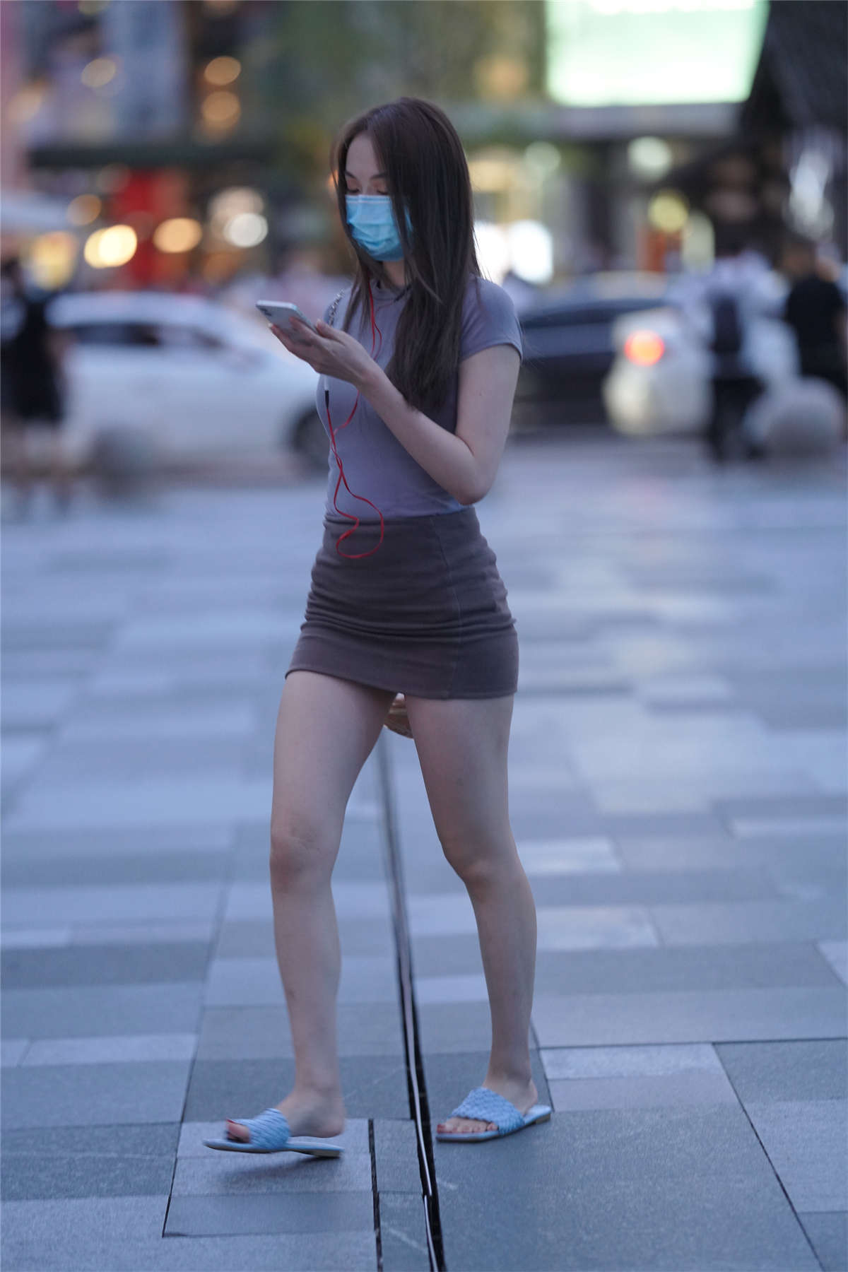 图片[2]-修身短裙搭配-日更街拍