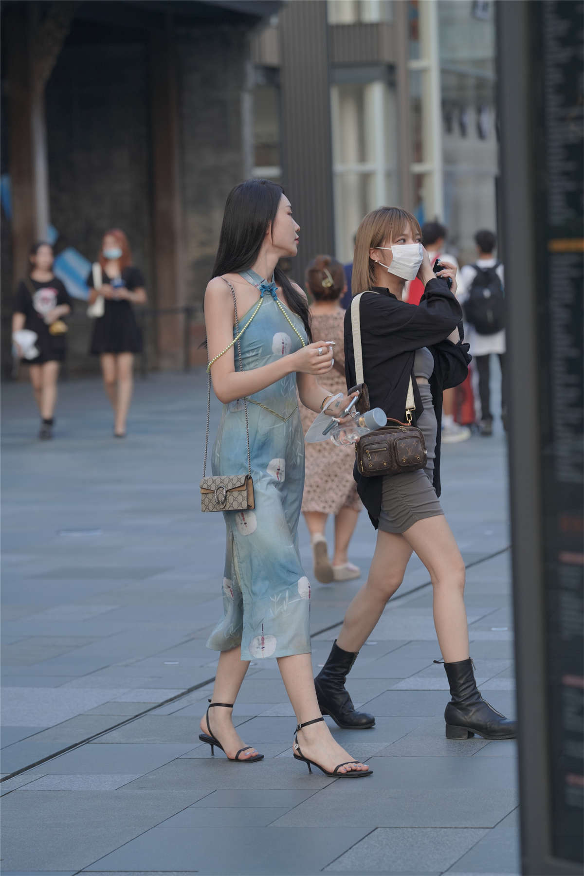 图片[2]-复古长裙-日更街拍