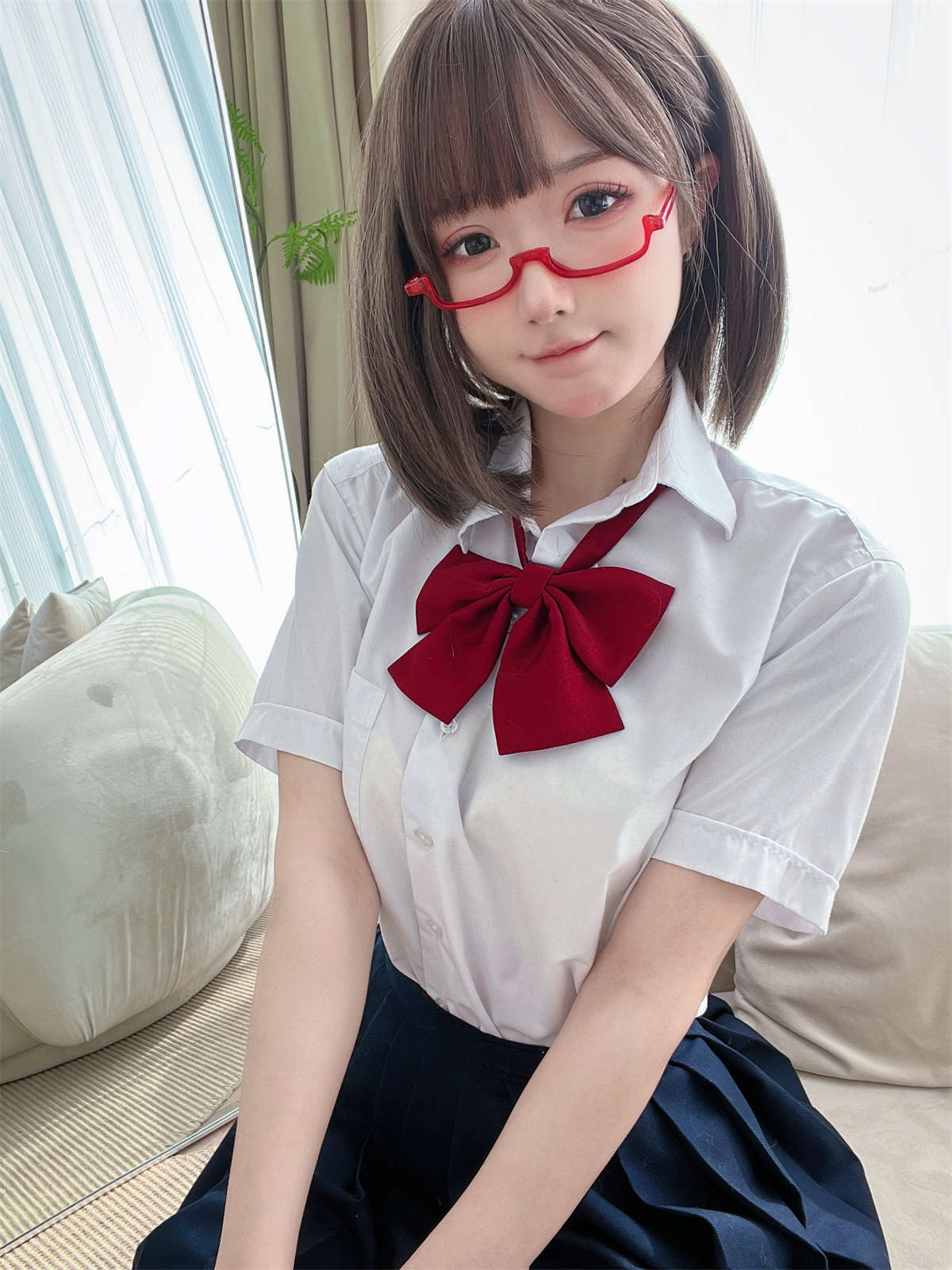阿包也是兔娘 NO.103 – Jk学妹-日更街拍