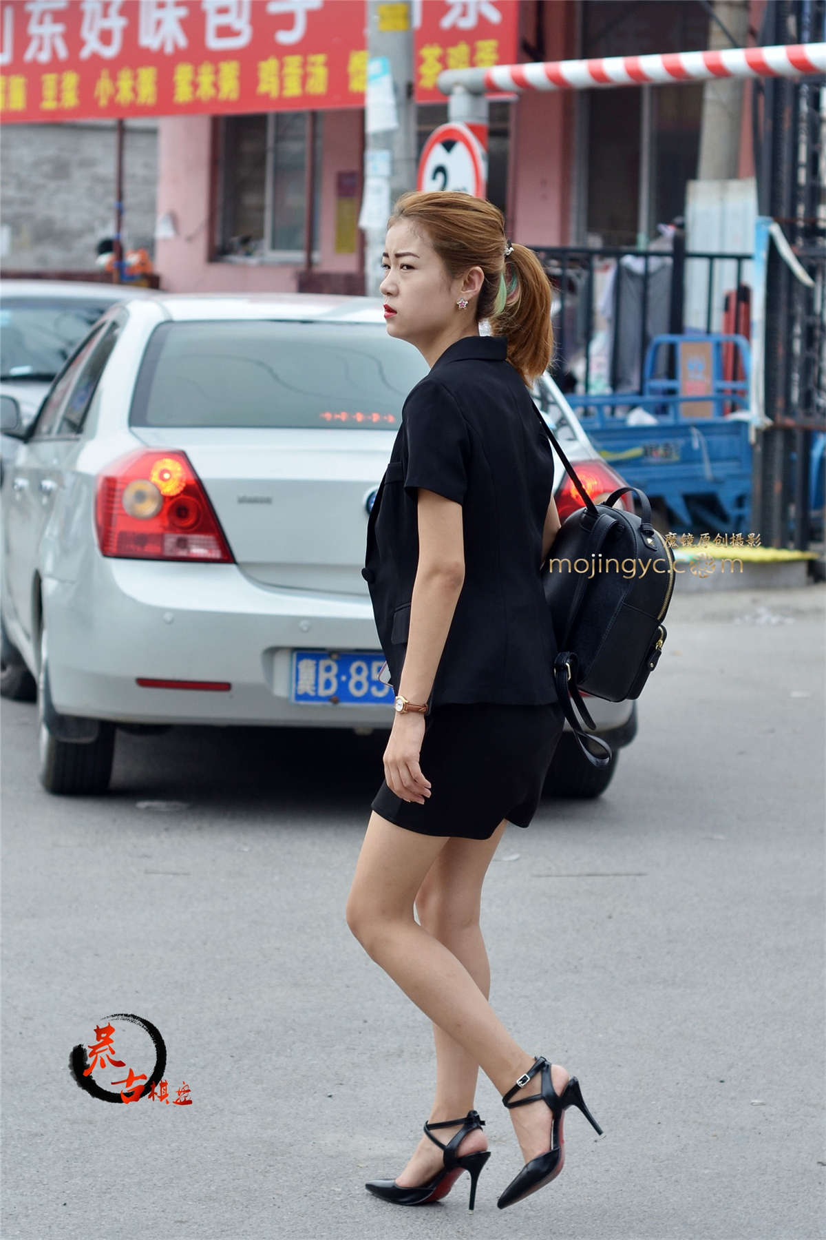 8-12 职业OL装，OL高跟鞋-日更街拍