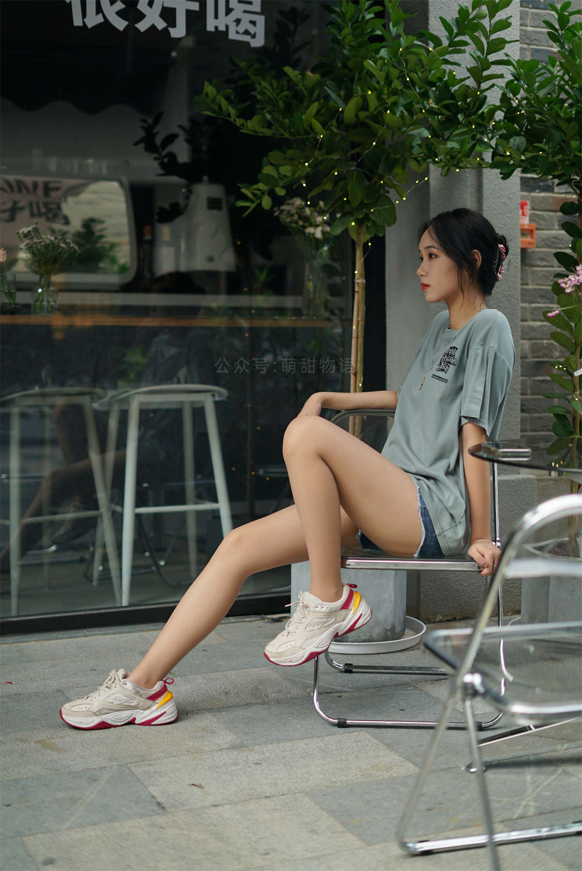 图片[2]-萌甜物语 No.192 热辣牛仔裤-媛媛-日更街拍