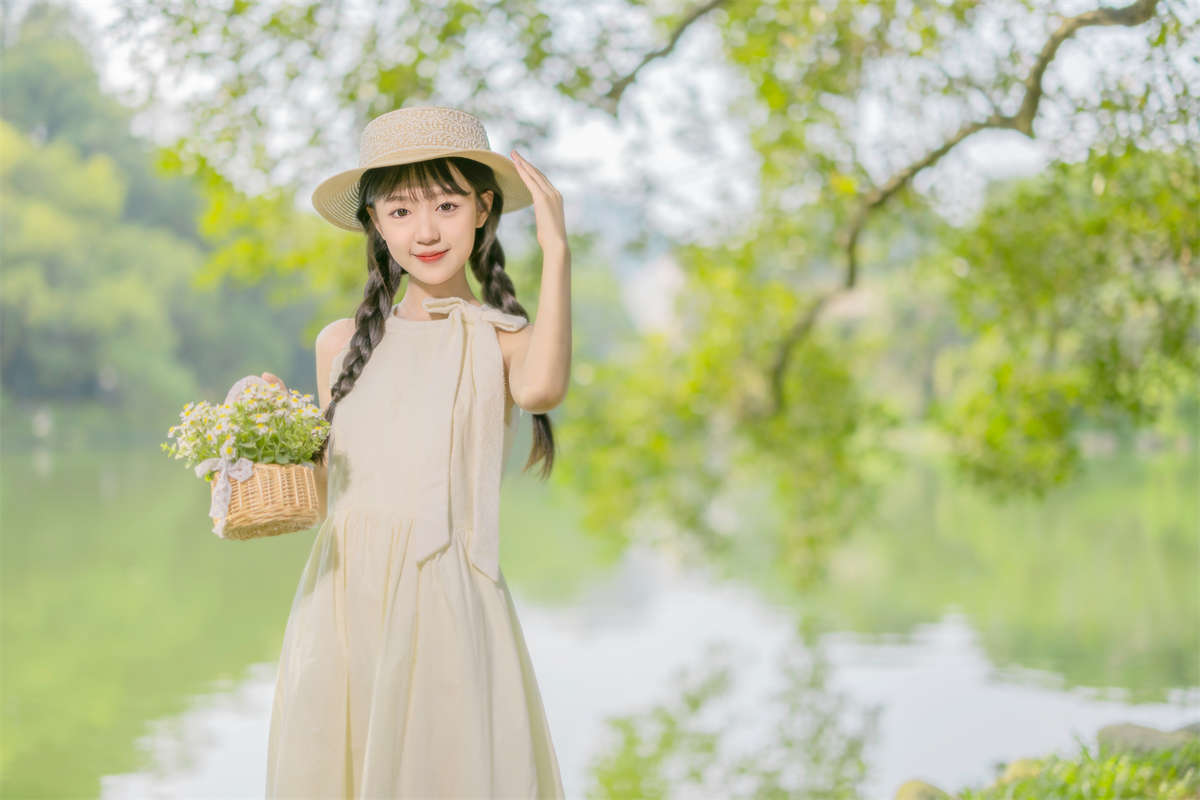 图片[2]-YITUYU艺图语 2025.04.20 清新湖畔 美美晓鱼-日更街拍