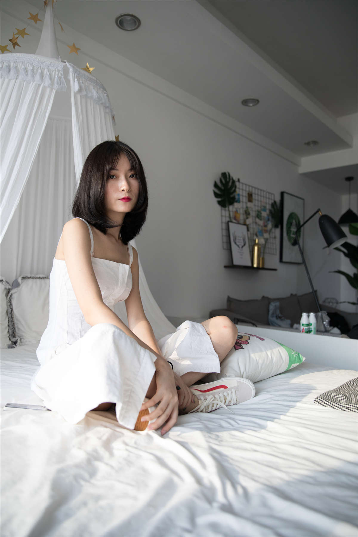 图片[2]-物恋传媒204期：猫耳-纯白公主梦-日更街拍