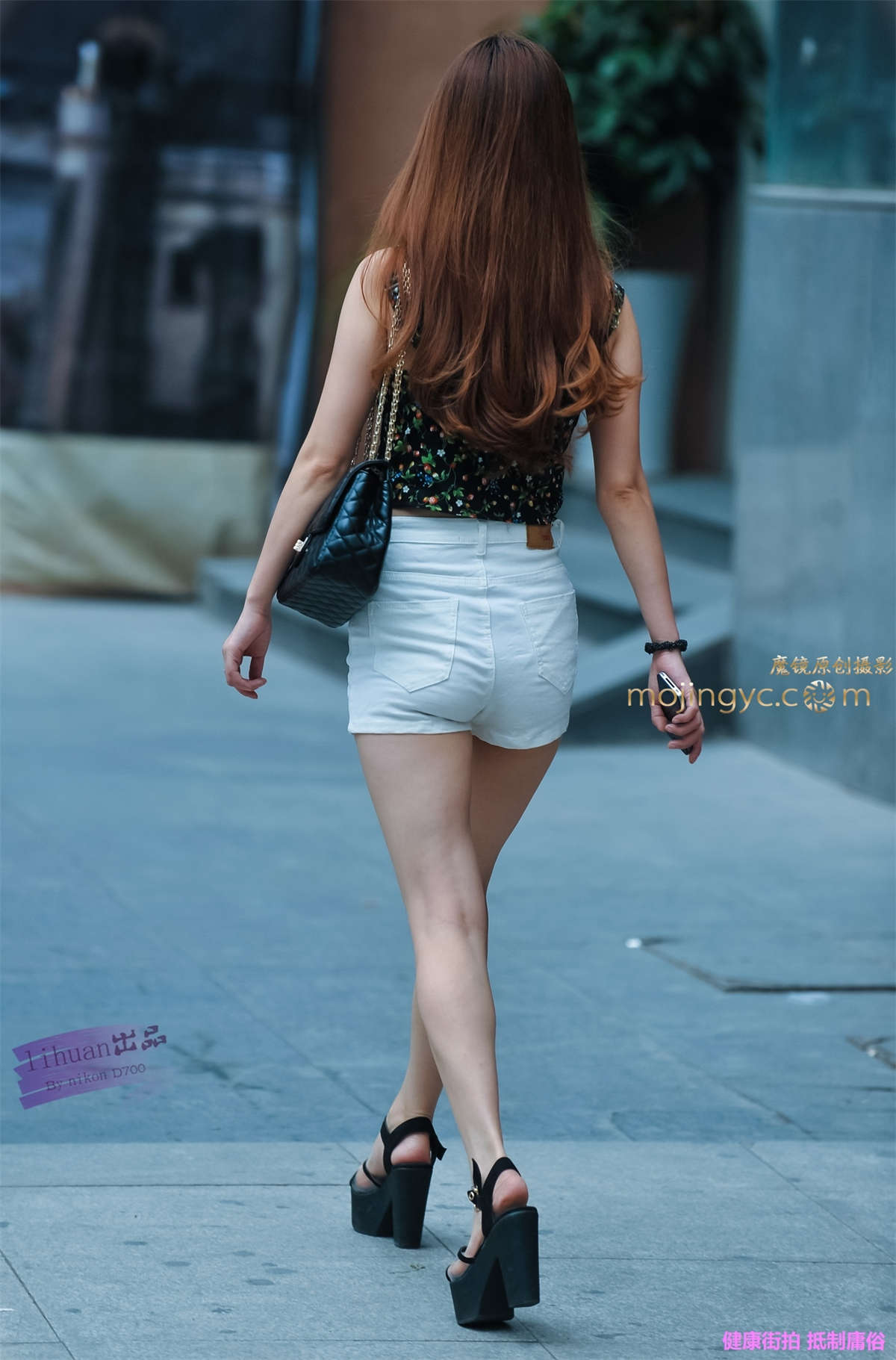 李欢原创-美女，短裤（15P）-日更街拍