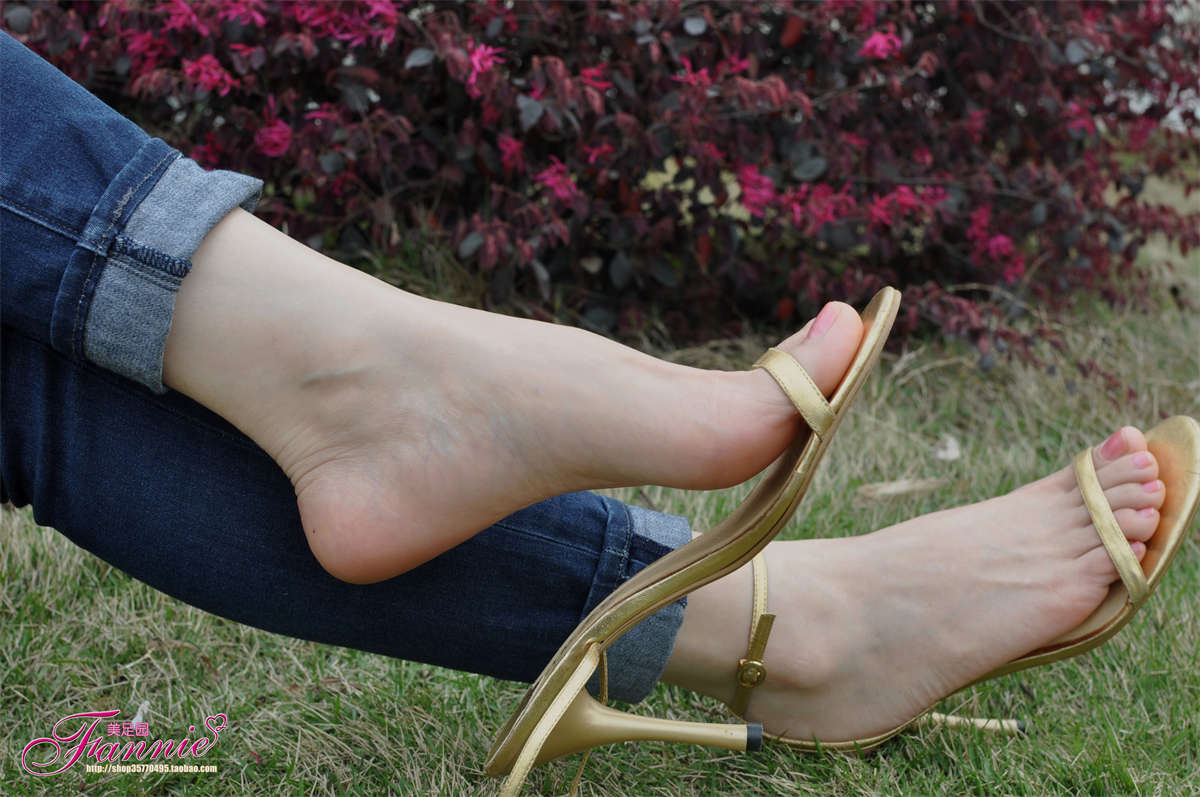 图片[2]-Fannie芬妮美足园NO.473 杨柳弄春柔（金色旋律2）-日更街拍