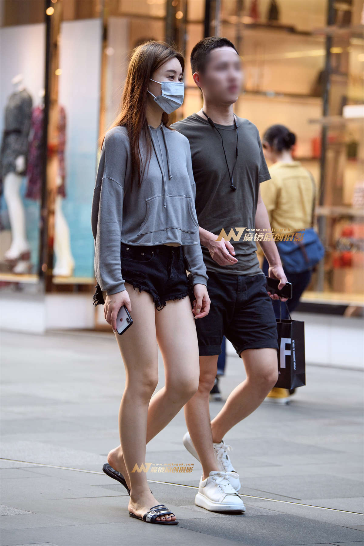 【久久赛帖】戴上口罩也遮挡不了你的美-日更街拍