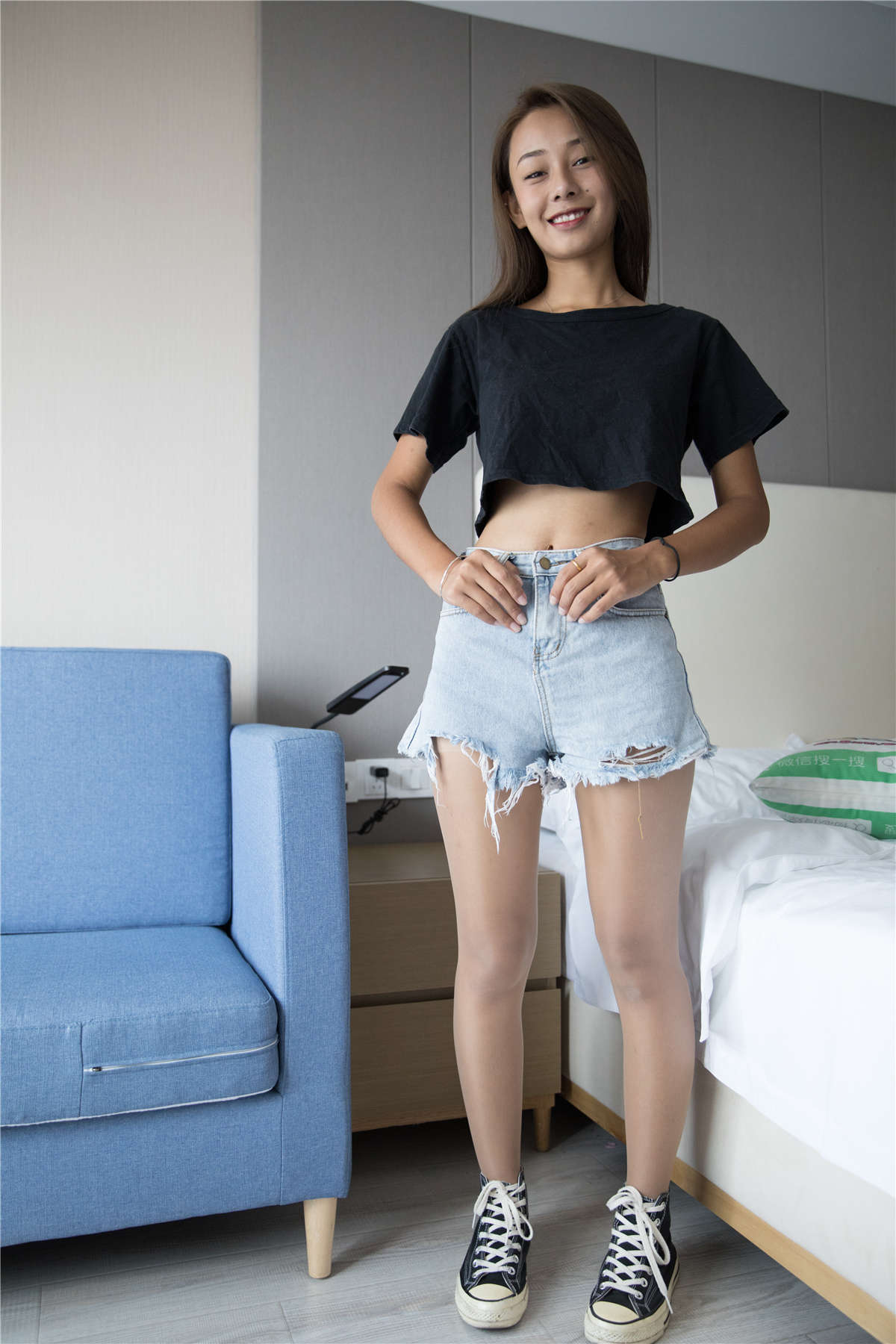 图片[2]-物恋传媒206期：岚岚-简洁的浪漫-日更街拍