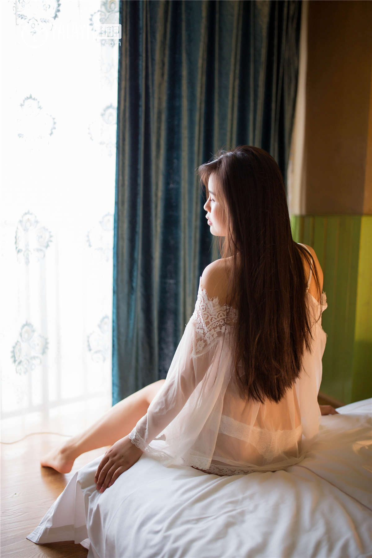 图片[2]-YALAYI雅拉伊NO.083 沉默寡言 莹莹-日更街拍