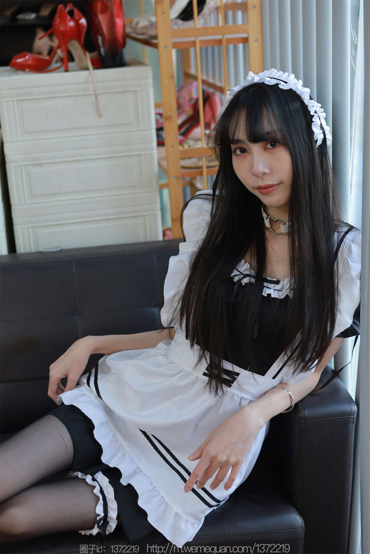 IESS异思趣向 2023.01.03 丝享家1318：团团 限定女仆装-日更街拍