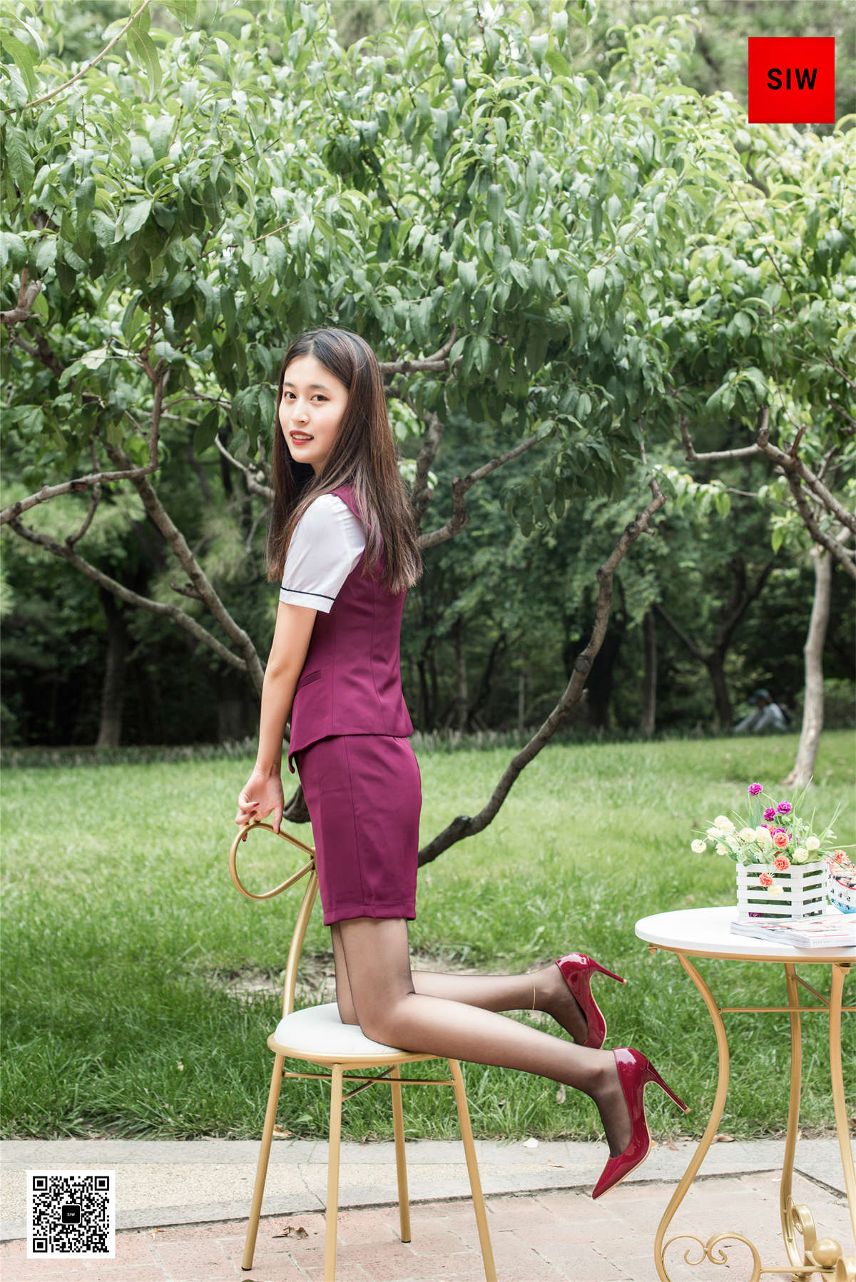 图片[2]-SIW斯文传媒 VOL.001 紫霞仙子 甄真-日更街拍