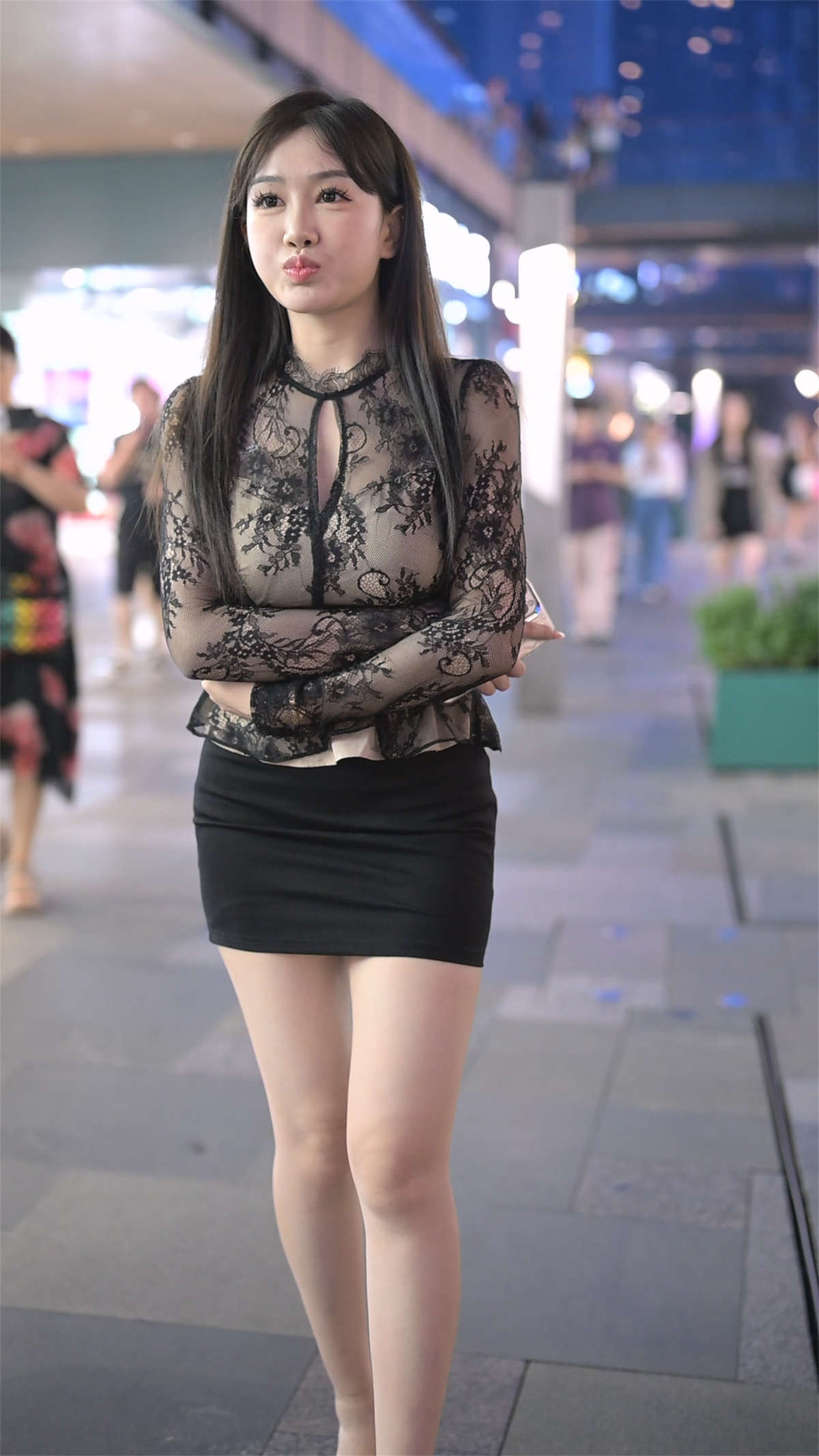 李青青-日更街拍