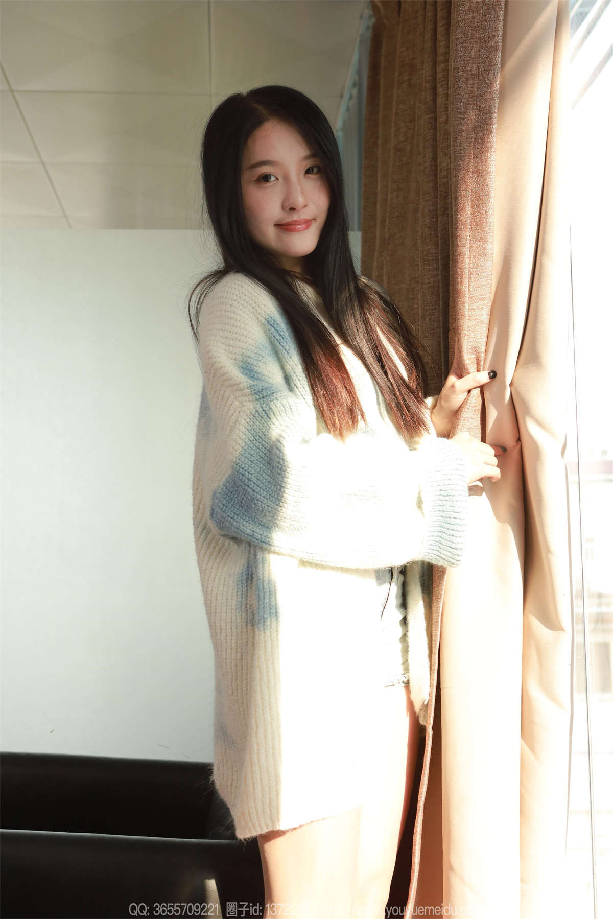 图片[2]-IESS异思趣向 2025.01.12 丝享家1948：婉萍蓝色毛衣（下）-日更街拍