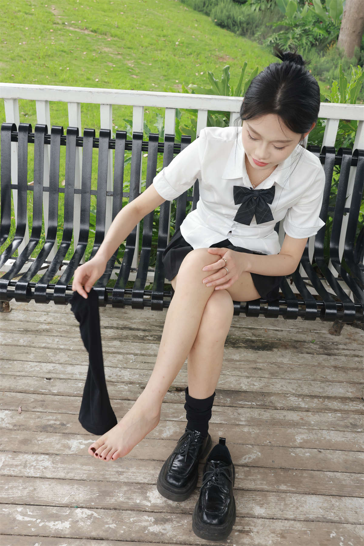 图片[2]-MZSOCK-2024 No.015 妍妍-日更街拍