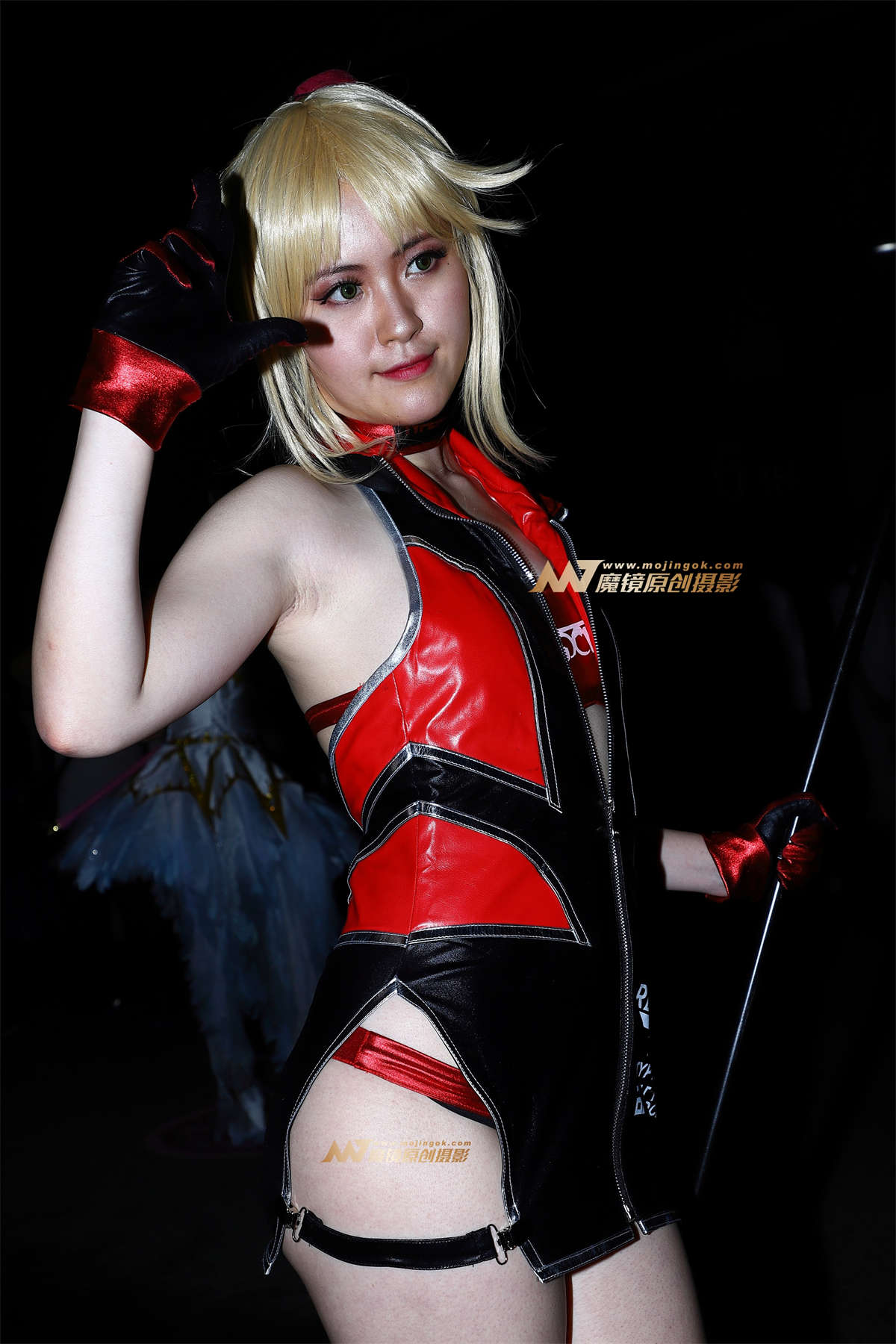 【Mark赛帖】赛车服短裙coser插图1