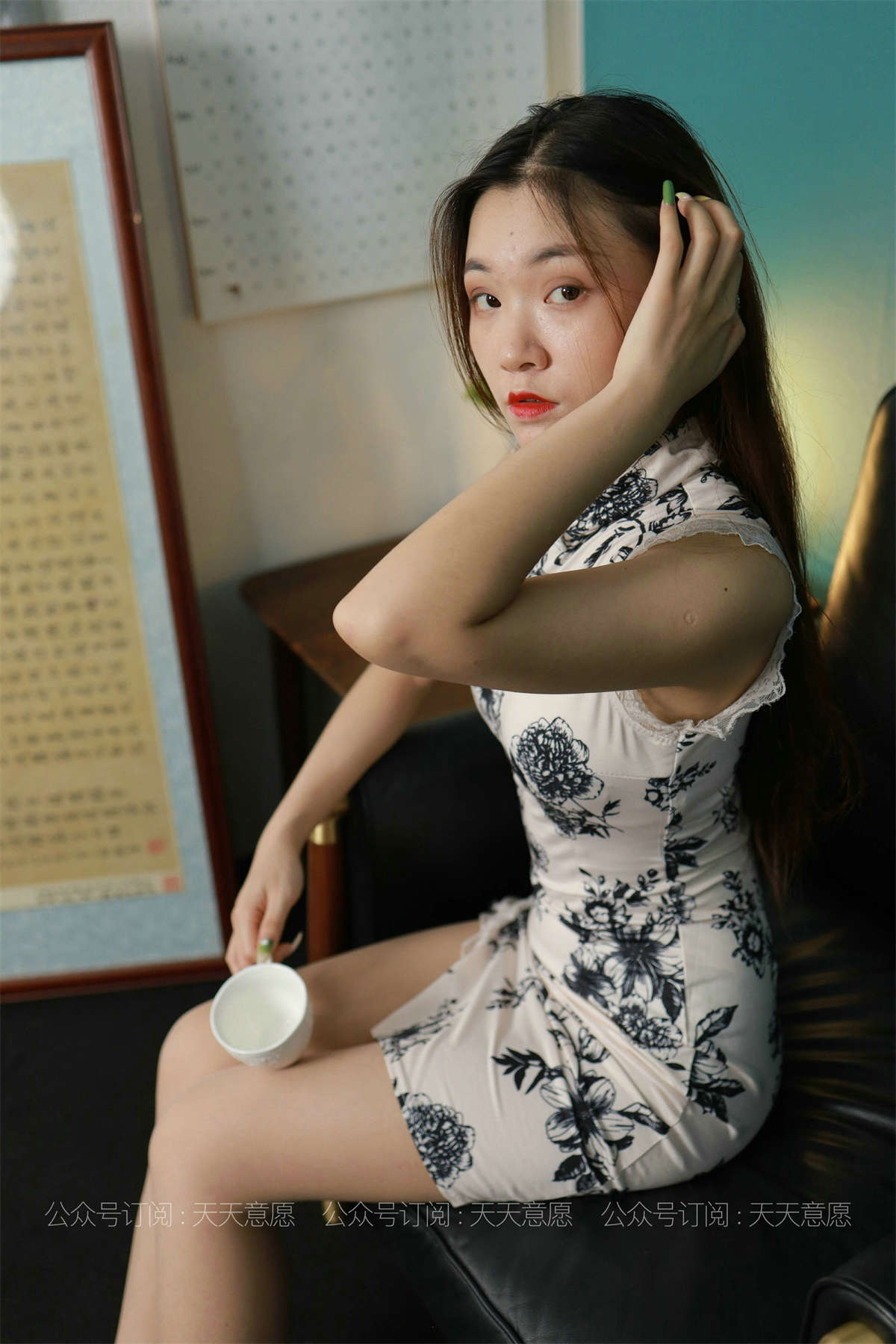 IESS异思趣向 丝享家860期：可可 唯美旗袍秀-日更街拍