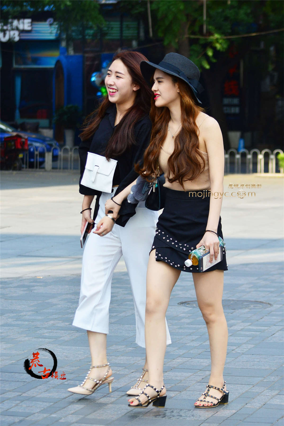 图片[2]-8-16 姐妹二人-日更街拍