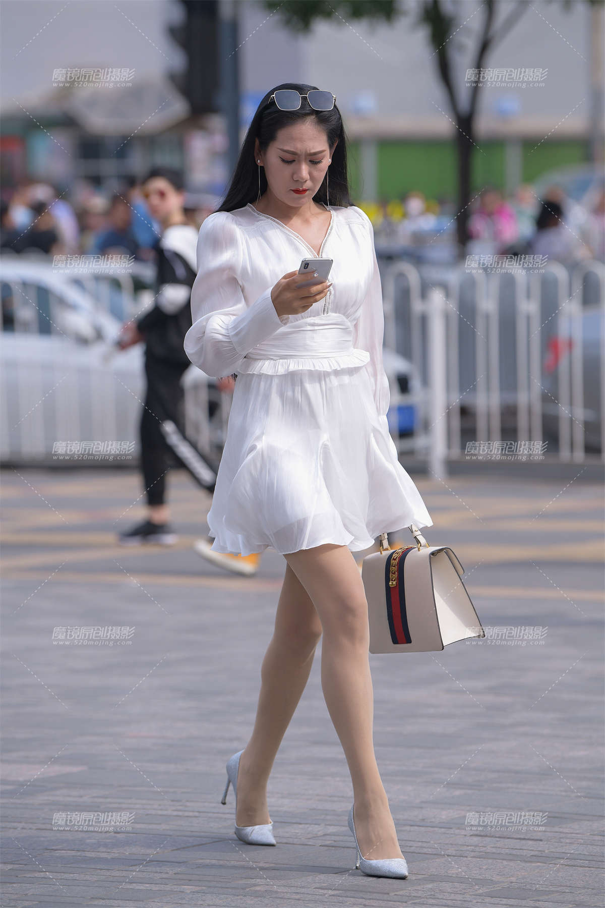 【街拍之魂赛帖】性感肉丝长腿美__-日更街拍