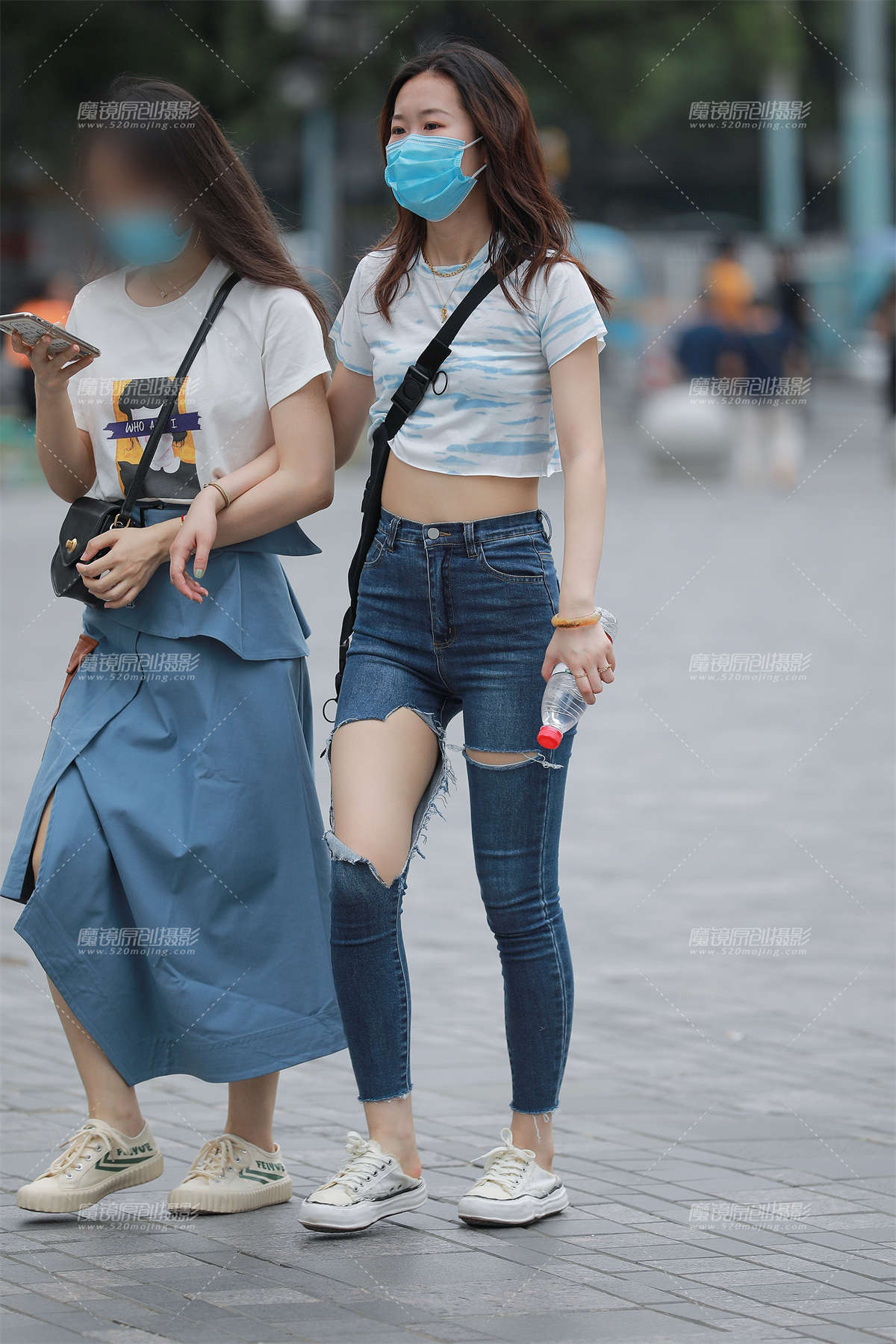 【玻璃赛帖】个性紧牛小姐姐-日更街拍