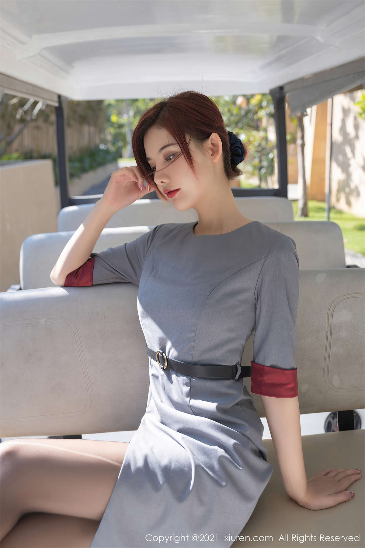 Xiuren秀人网 2021.04.12 NO.3295 就是阿朱啊-日更街拍