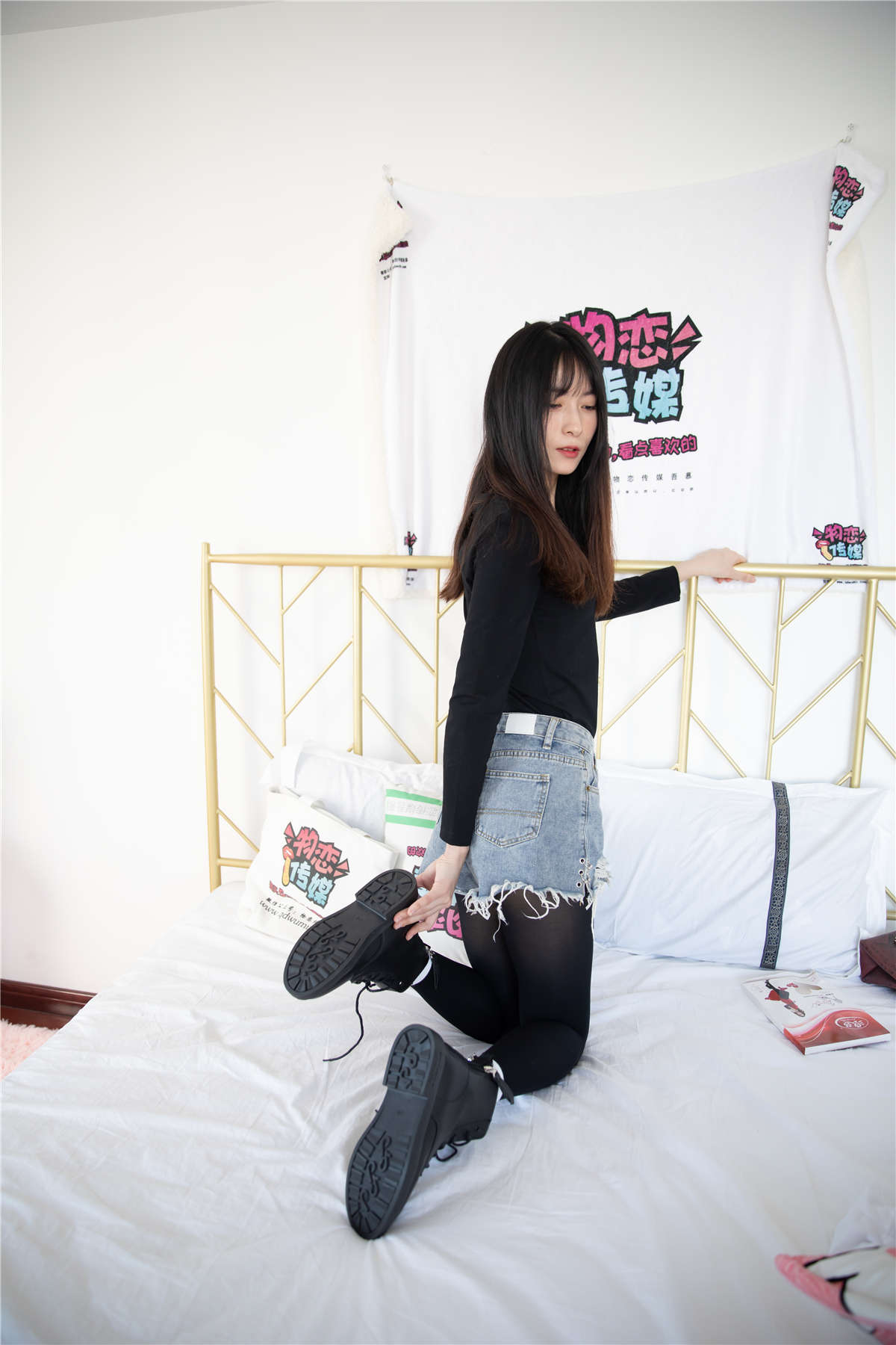 图片[2]-物恋传媒 NO.695期 猫耳-前世梦境-日更街拍