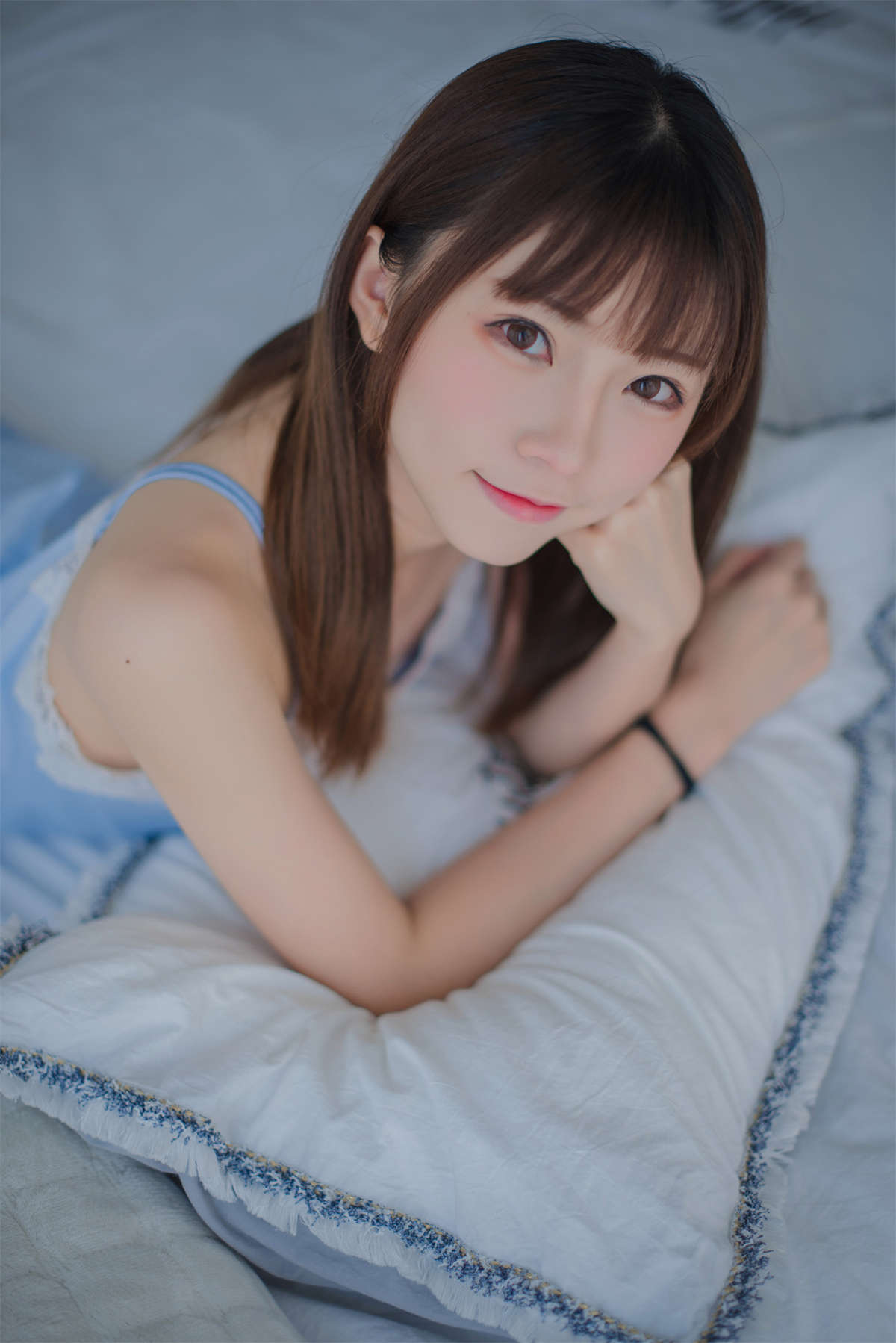 图片[2]-风之领域 NO.172 迷你吊带睡衣-日更街拍