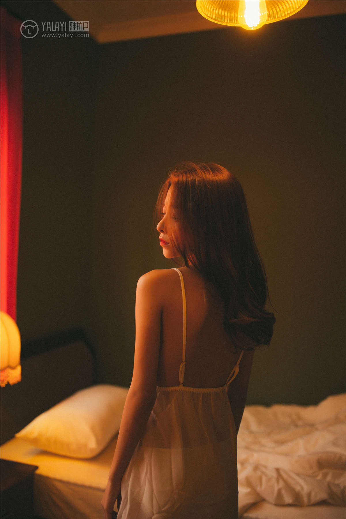 YALAYI雅拉伊 NO.116 我在等你 倩微微-日更街拍