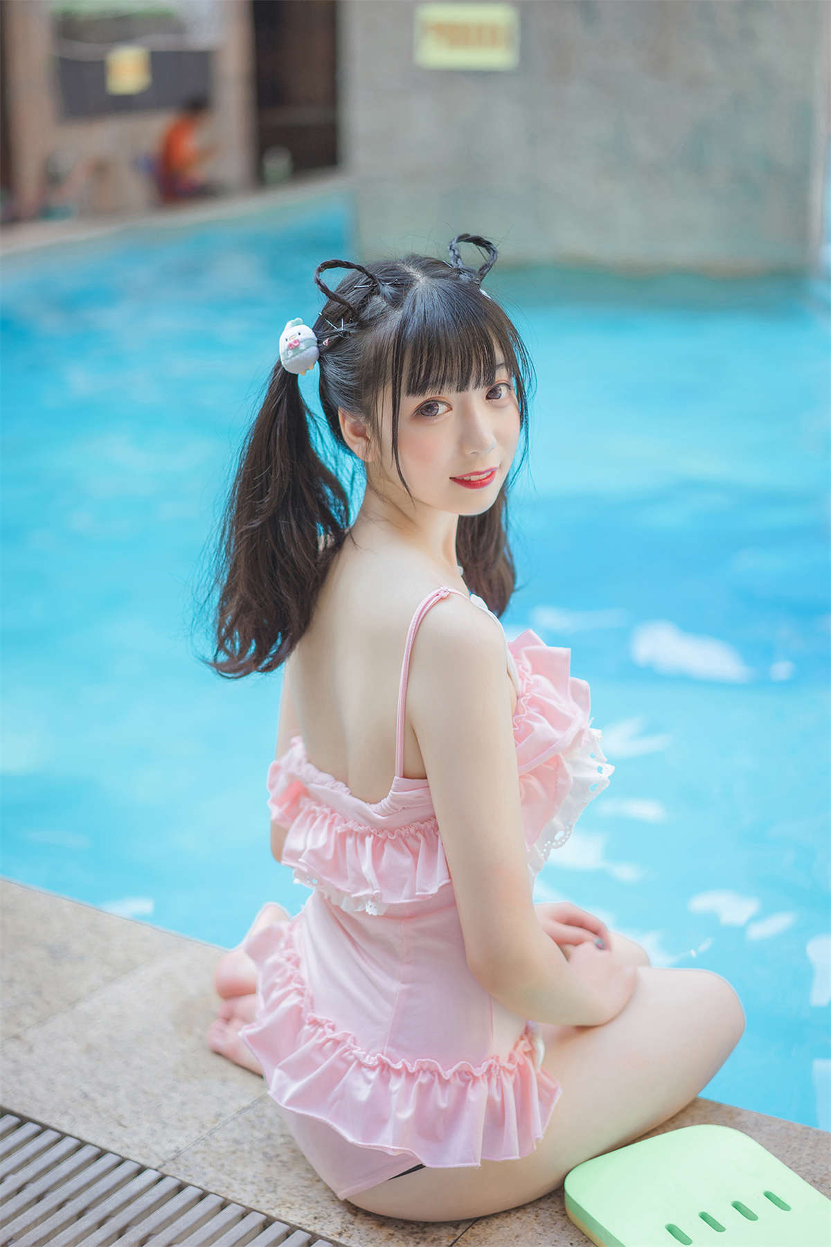 风之领域 NO.173 兔子泳装少女-日更街拍