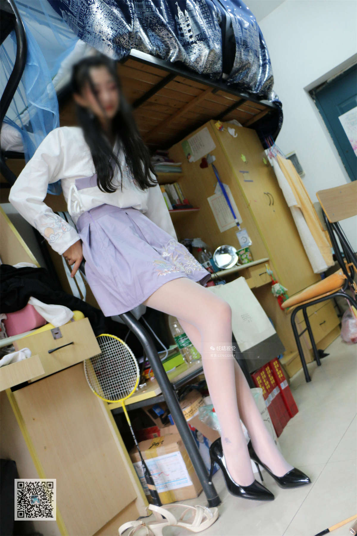 妖精视觉 NO.004 甜甜 人生若只如初见-日更街拍