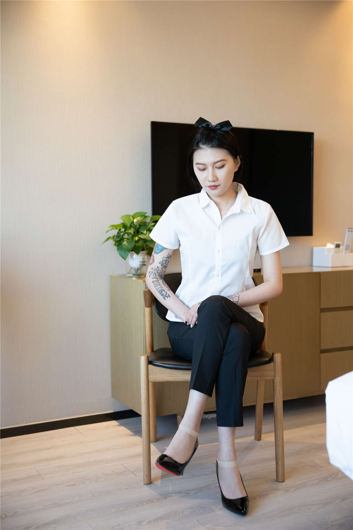 物恋传媒 NO.697期 兔兔-剪花伊人-日更街拍