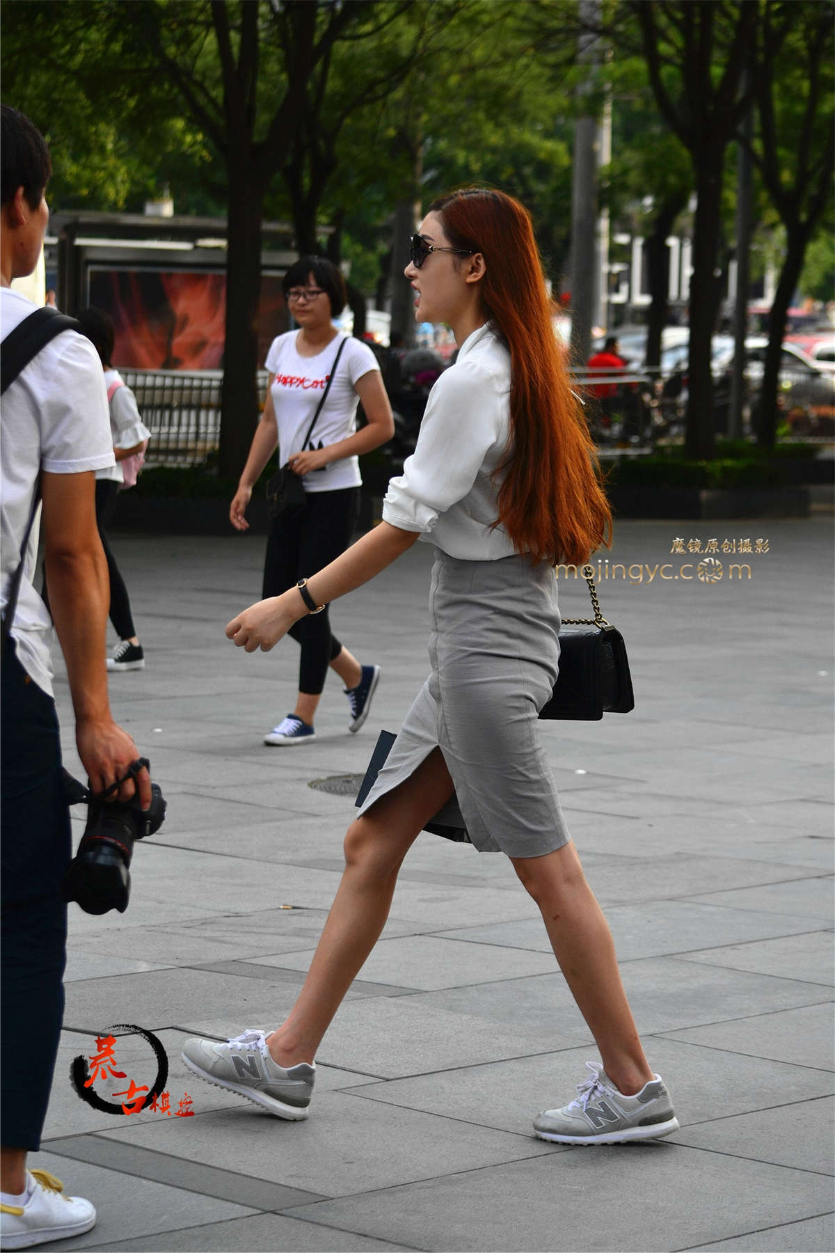 图片[2]-8-17 开叉裙-日更街拍