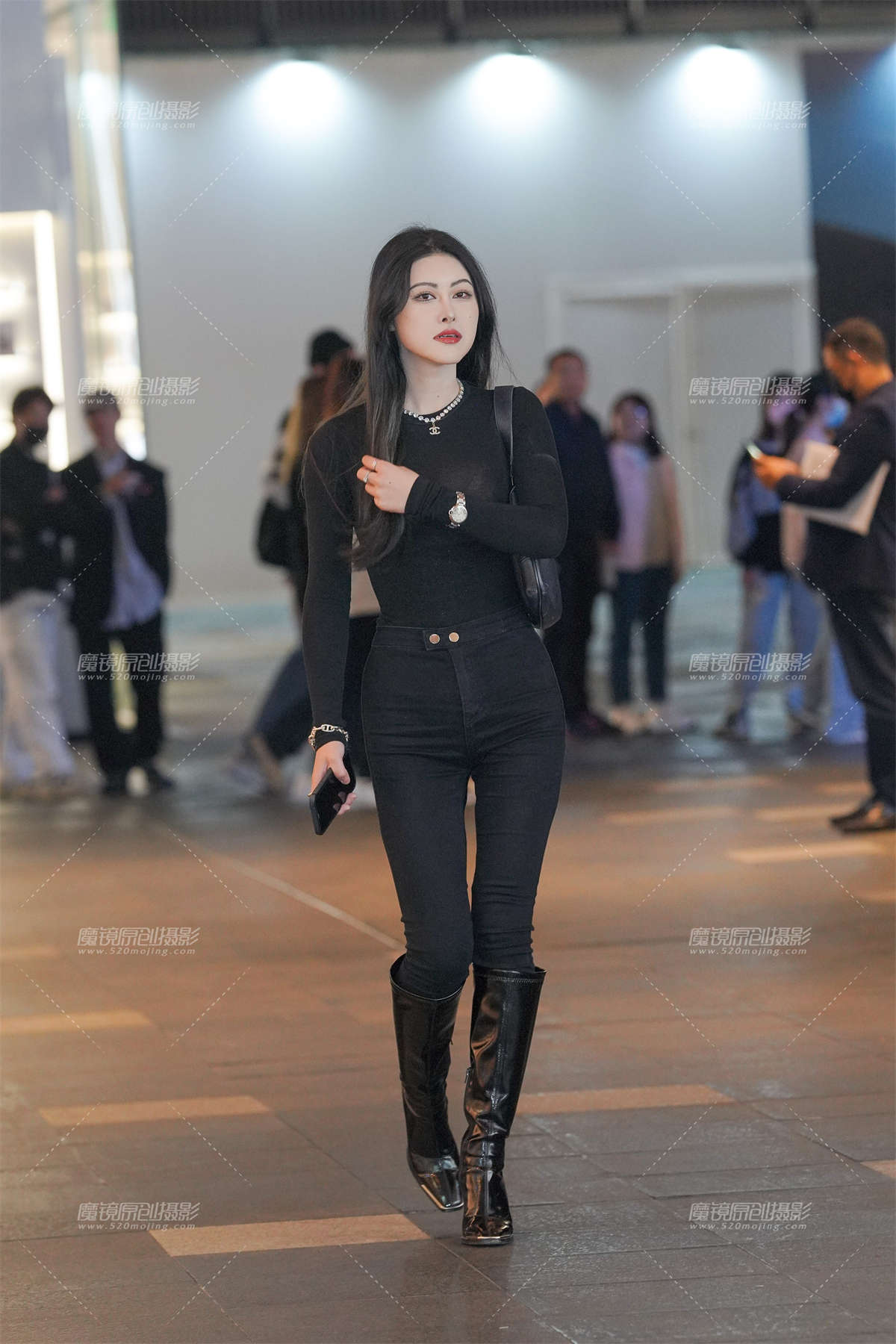 隐隐约约魅力黑-日更街拍