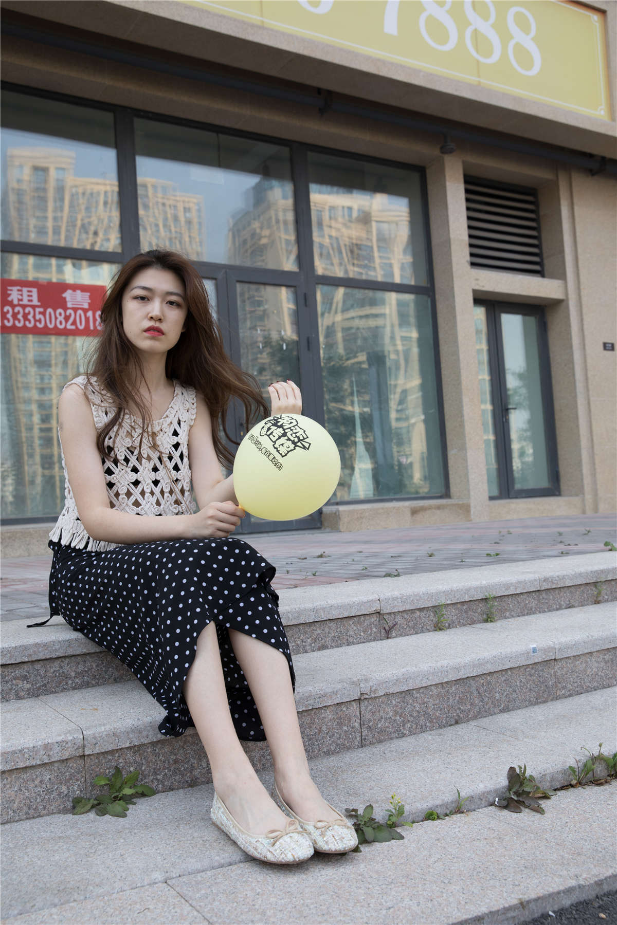 物恋传媒215期：佳琪-气球里的浪漫-日更街拍