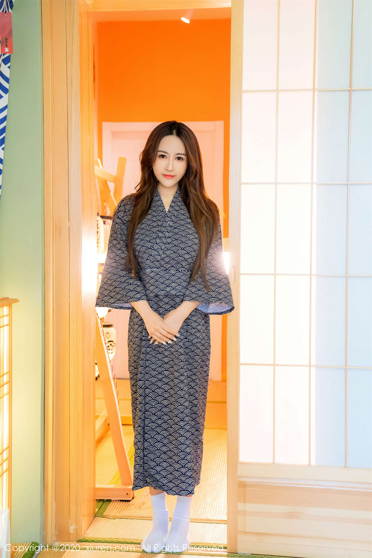 图片[2]-Xiuren秀人网 2020.02.25 NO.2002 周井空-日更街拍