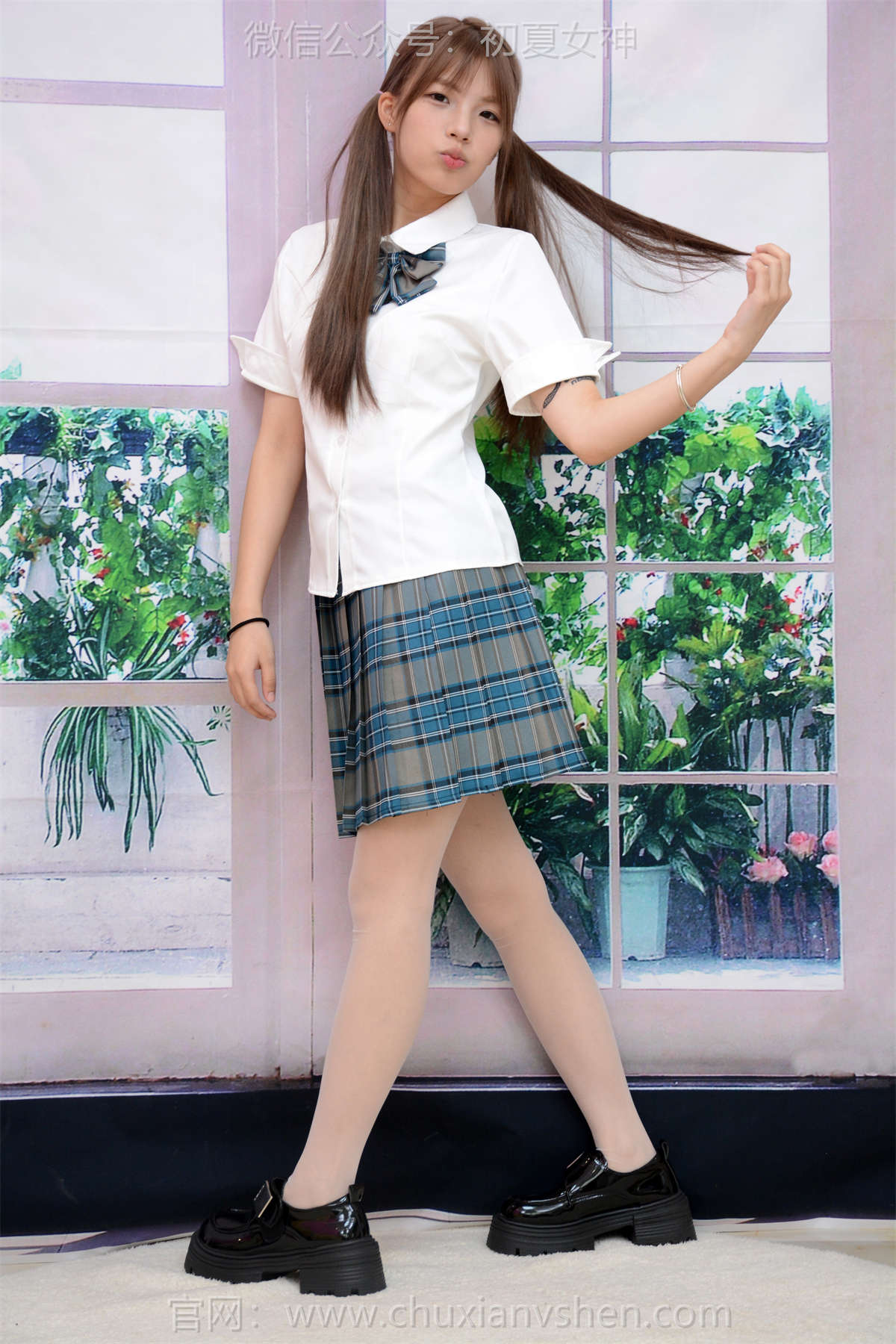 图片[2]-初夏女神 NO.275 番茄 JK女生-日更街拍