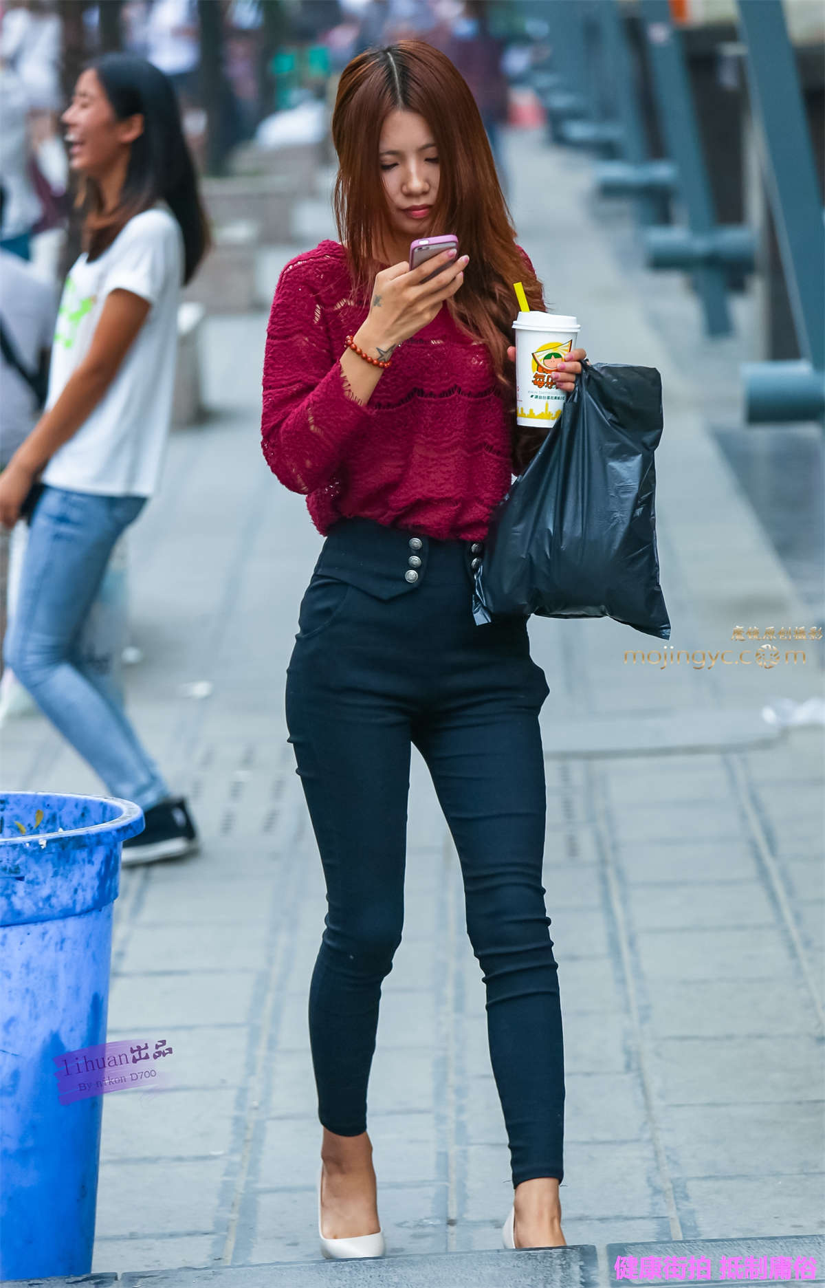 图片[2]-李欢原创-美女，黑裤（13P）-日更街拍