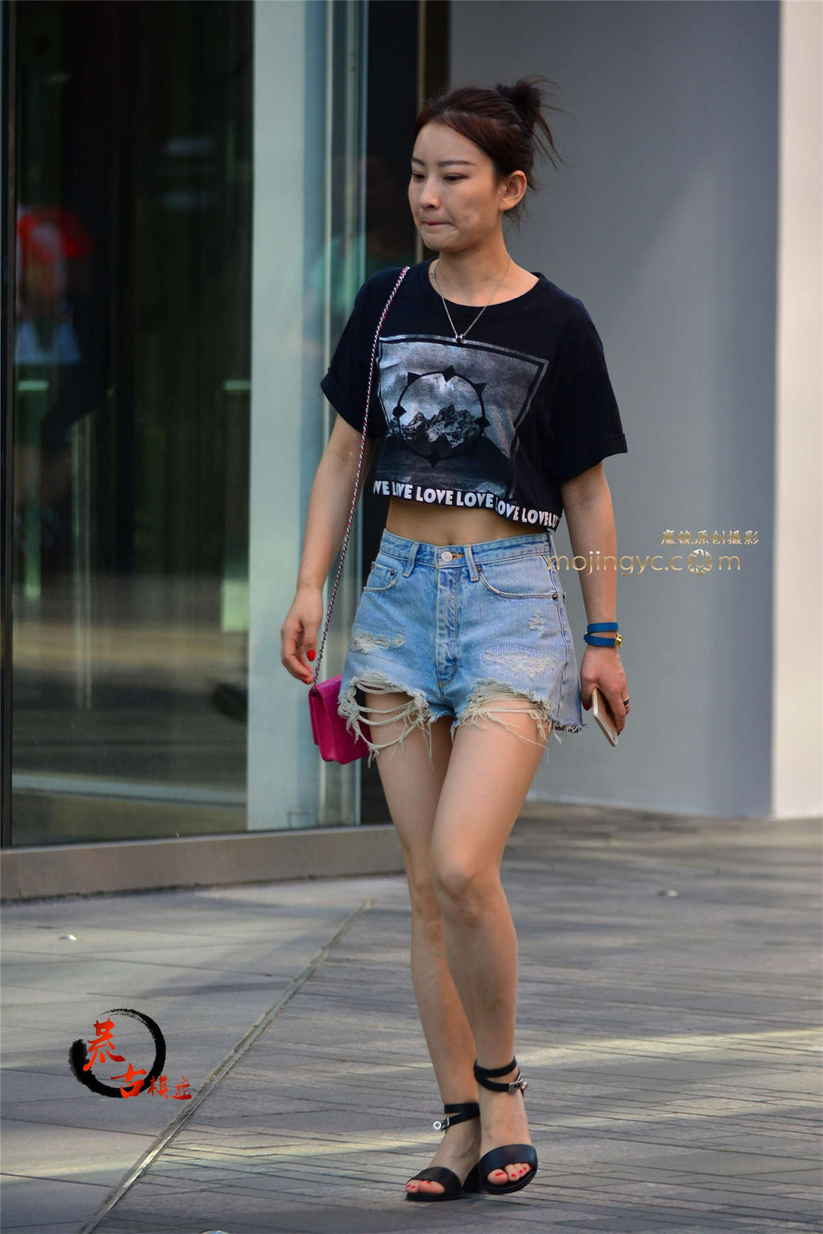 图片[2]-8-17 露脐装-日更街拍