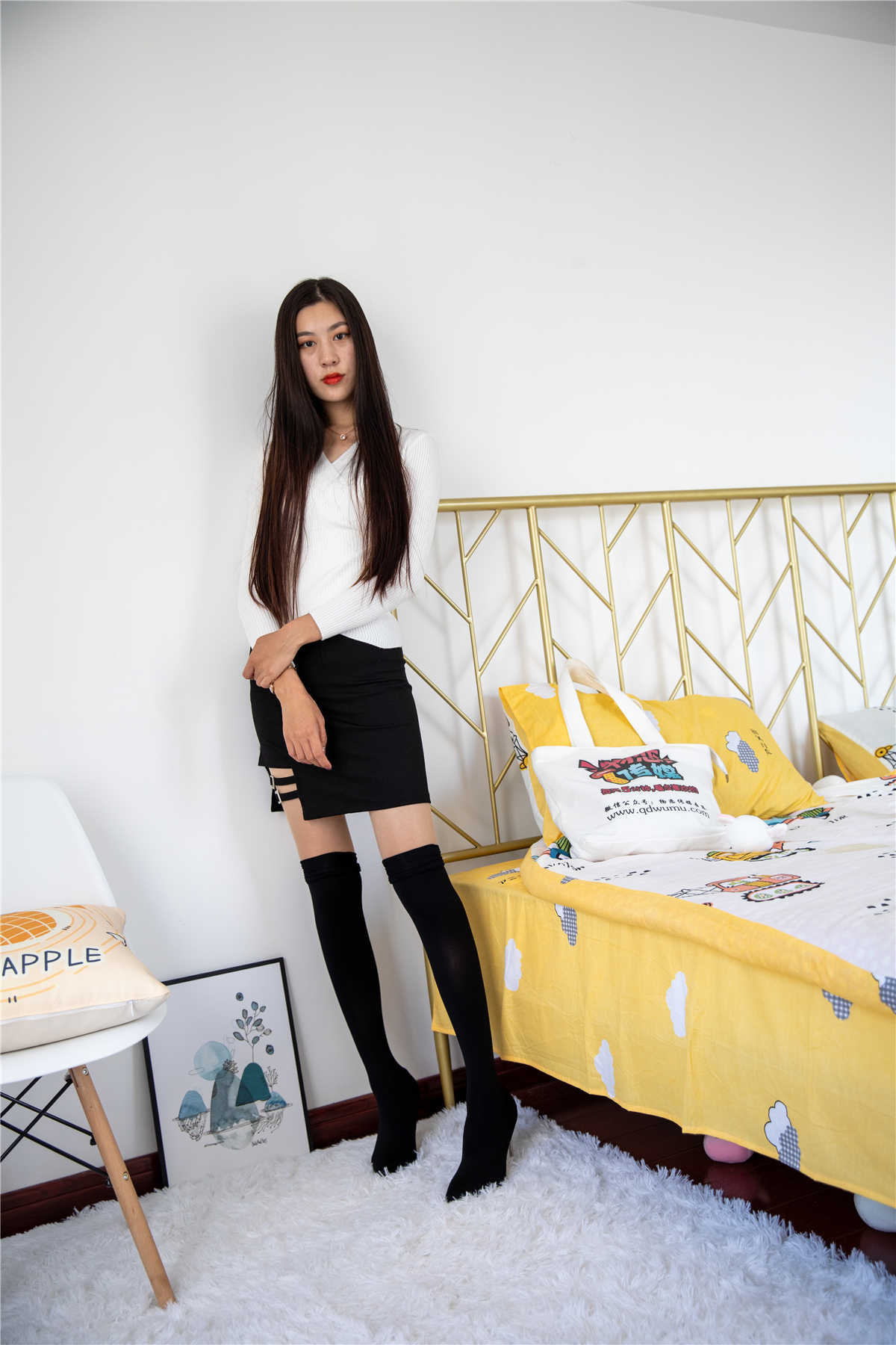 图片[2]-物恋传媒431期：苏镶-烟雨青-日更街拍