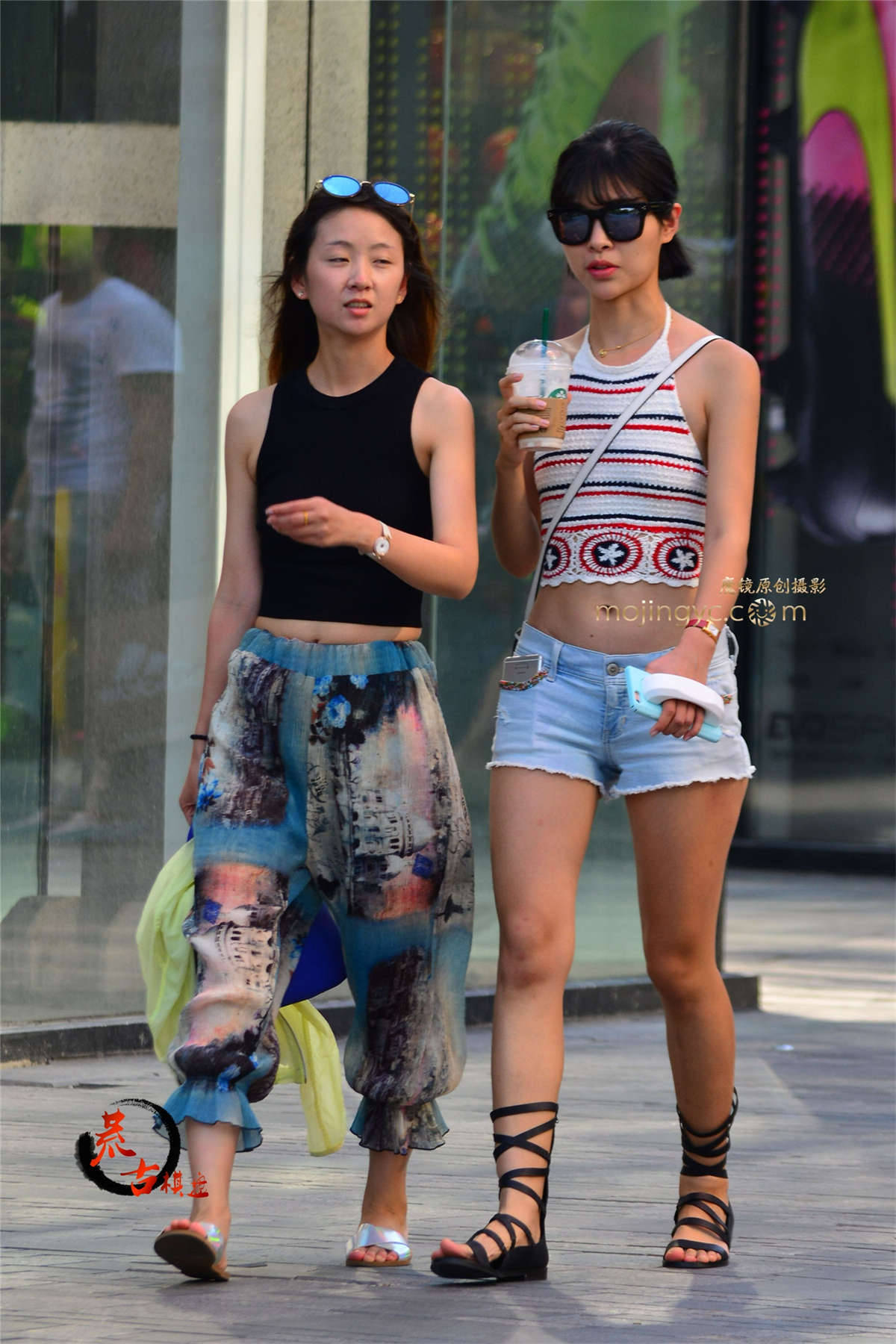 图片[2]-8-17 罗马战靴露脐装-日更街拍