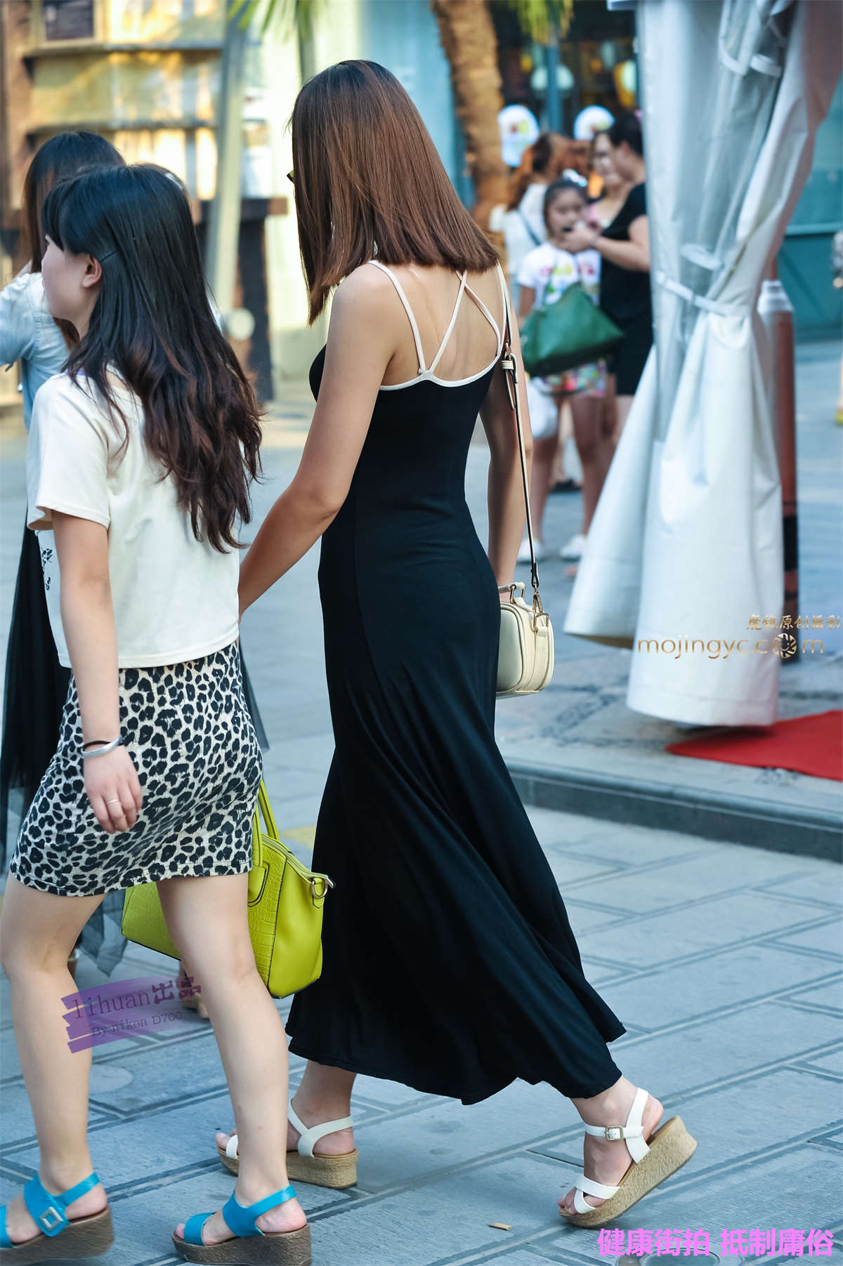 图片[2]-李欢原创-黑色一步裙（13P）-日更街拍