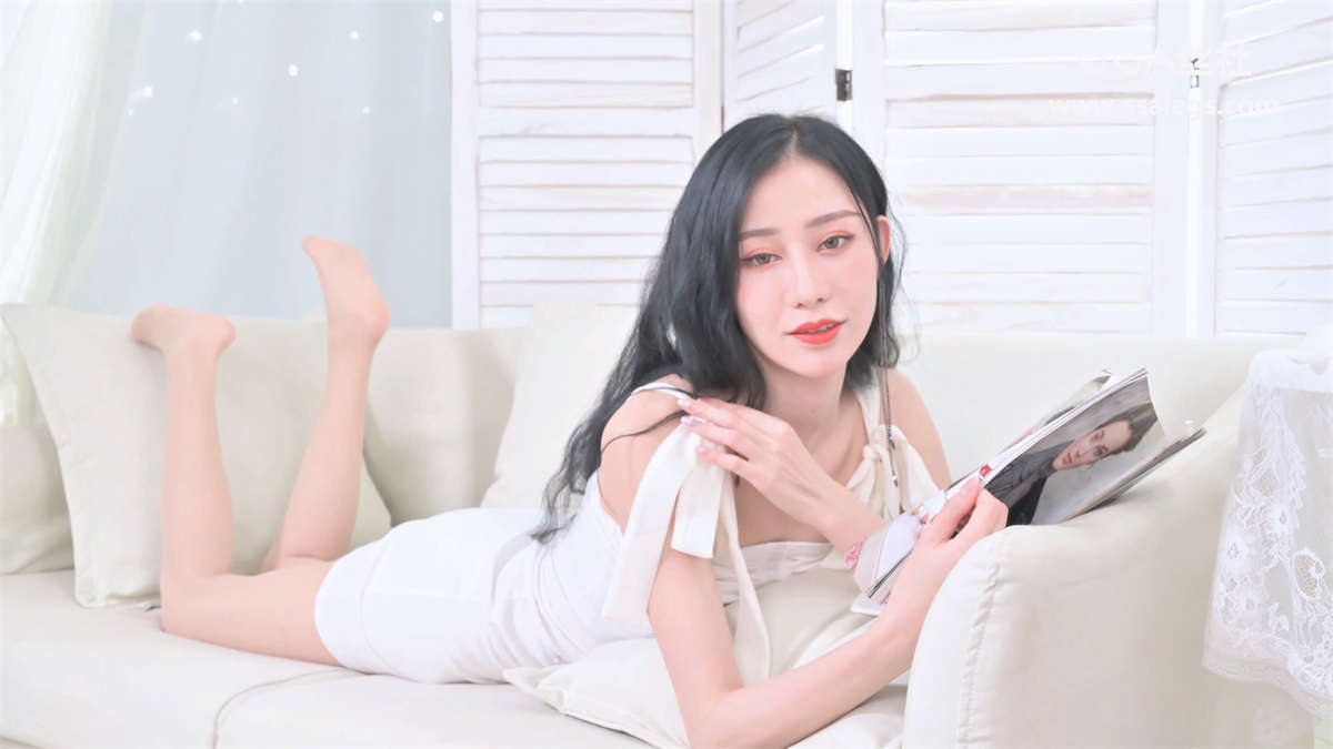 图片[2]-SSA丝社视频 NO.0014 雪儿 最爱还是趴着看书-日更街拍