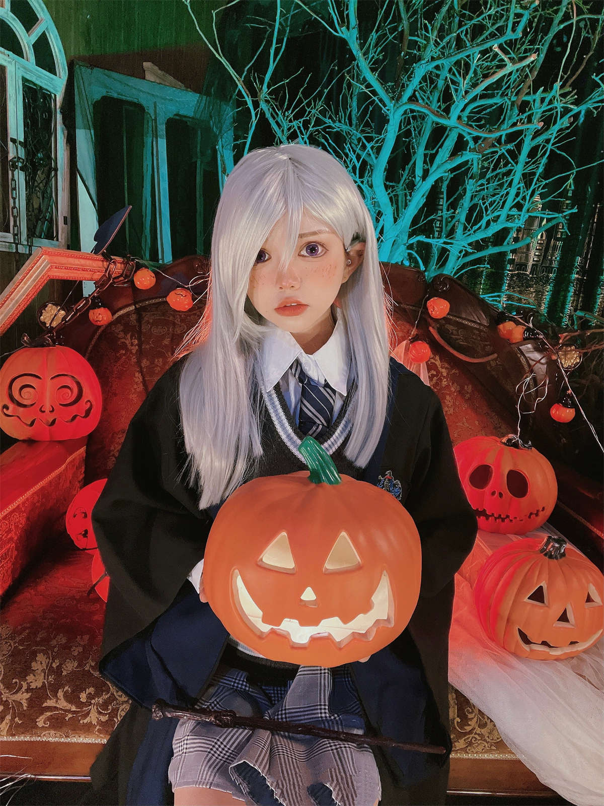 图片[2]-六二二同学 哈利波特仿妆-日更街拍