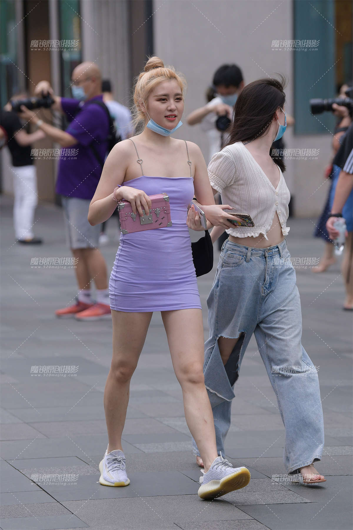 吊带裙-日更街拍