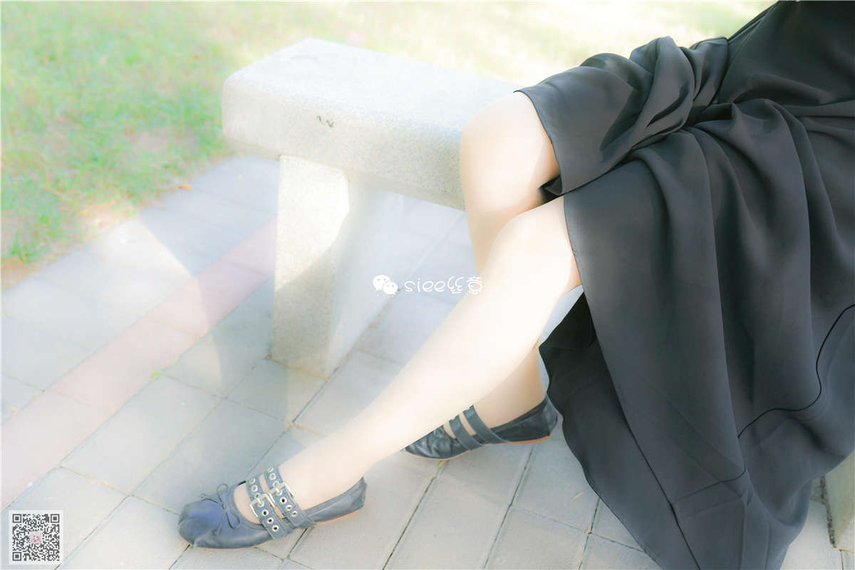 SIEE丝意 NO.188 珊珊 长裙也要穿絲袜-日更街拍