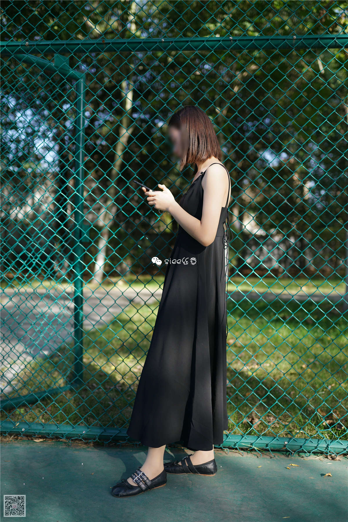 图片[2]-SIEE丝意 NO.188 珊珊 长裙也要穿絲袜-日更街拍