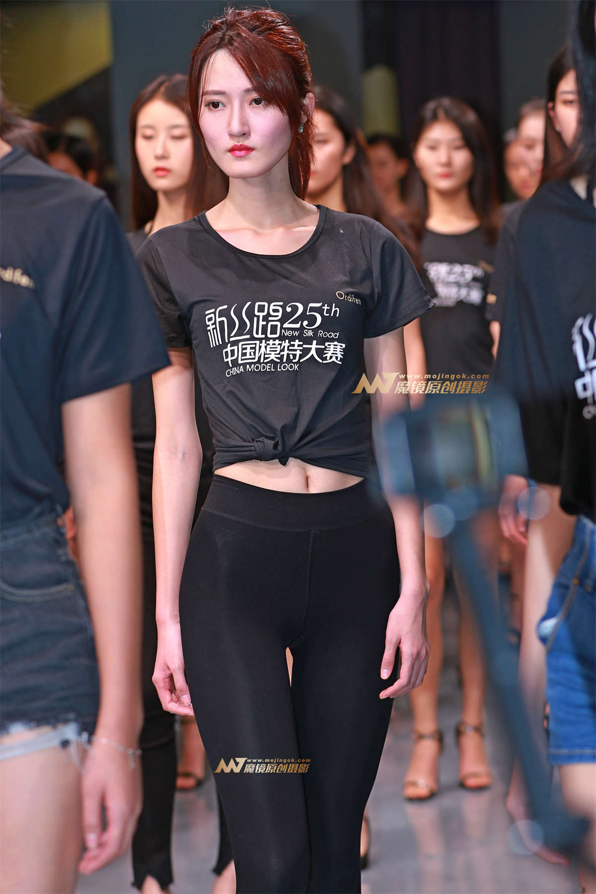 中国模特大赛，选手签到排练现场-日更街拍