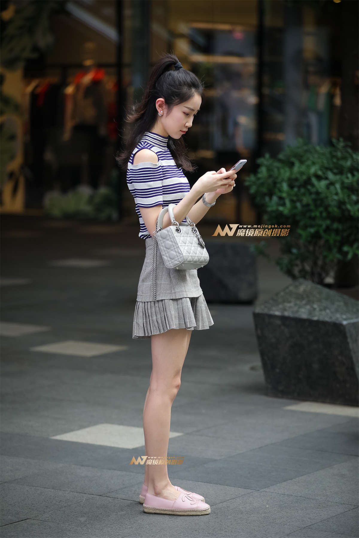 图片[2]-雪嫩清纯小妹 犹如初恋般-日更街拍