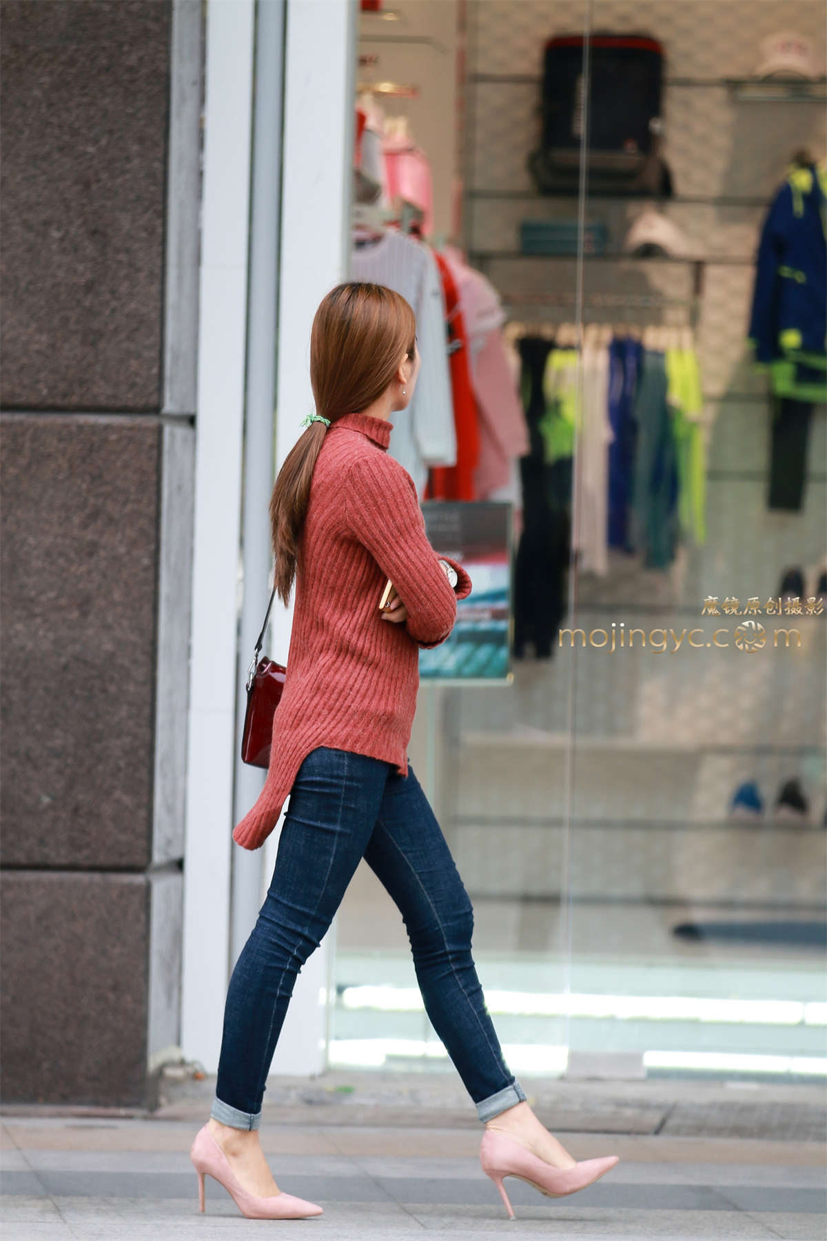 图片[2]-牛仔少妇-日更街拍