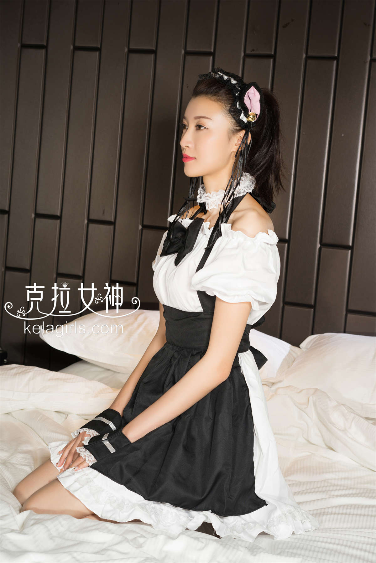 Kelagirls克拉女神 2017.06.26 赵雨静 镜幻女仆-日更街拍